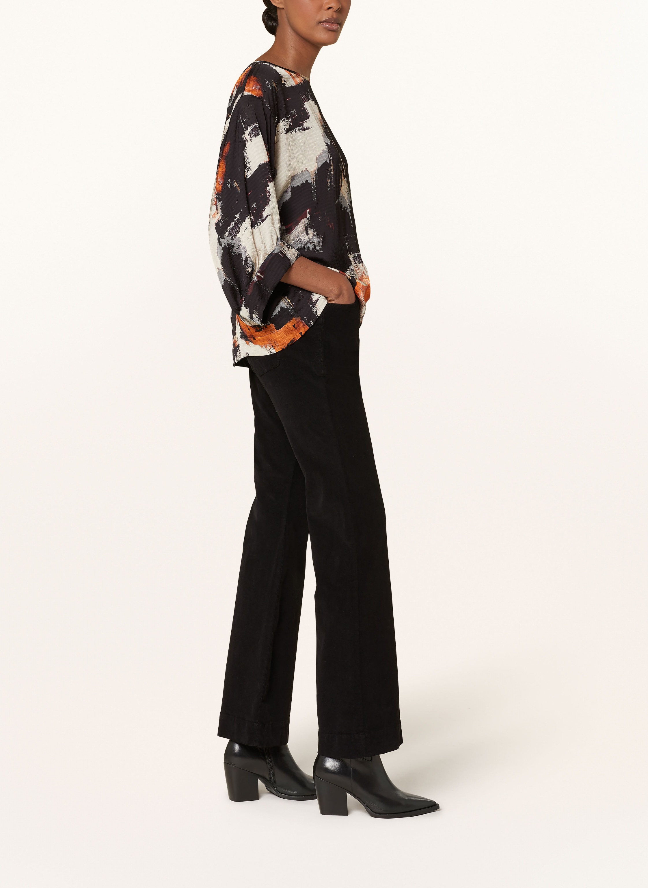 Thumbnail - Summum Woman Cordhose schwarz