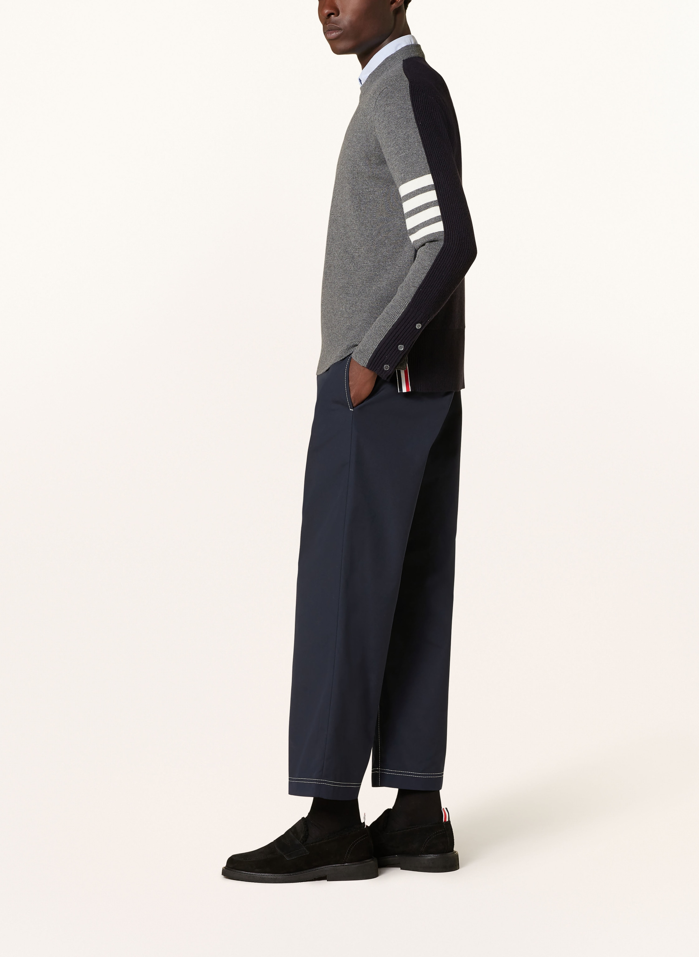 Thumbnail - Thom Browne. Hose Regular Fit blau