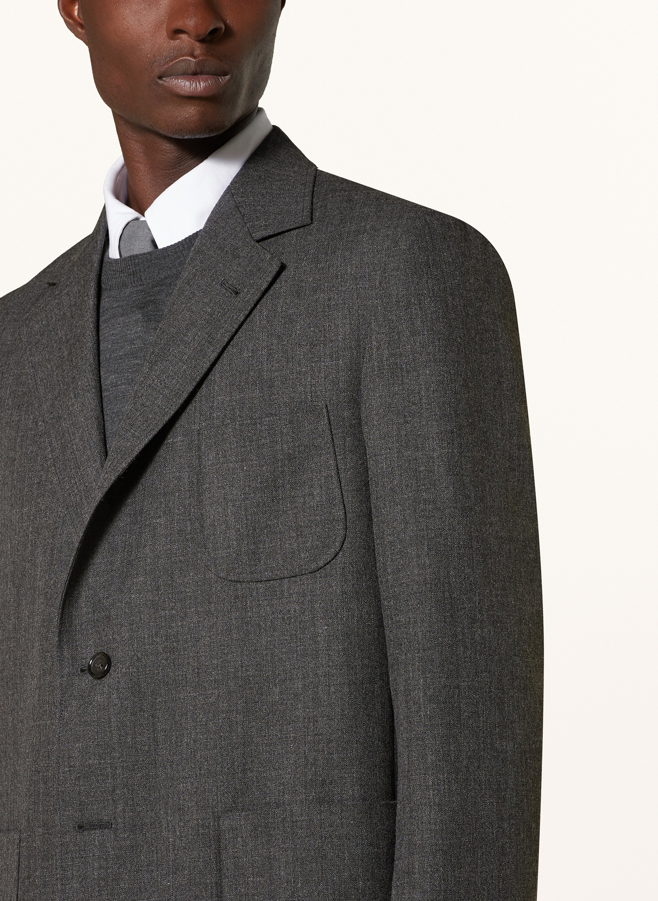 Thumbnail - Thom Browne. Sakko Regular Fit grau