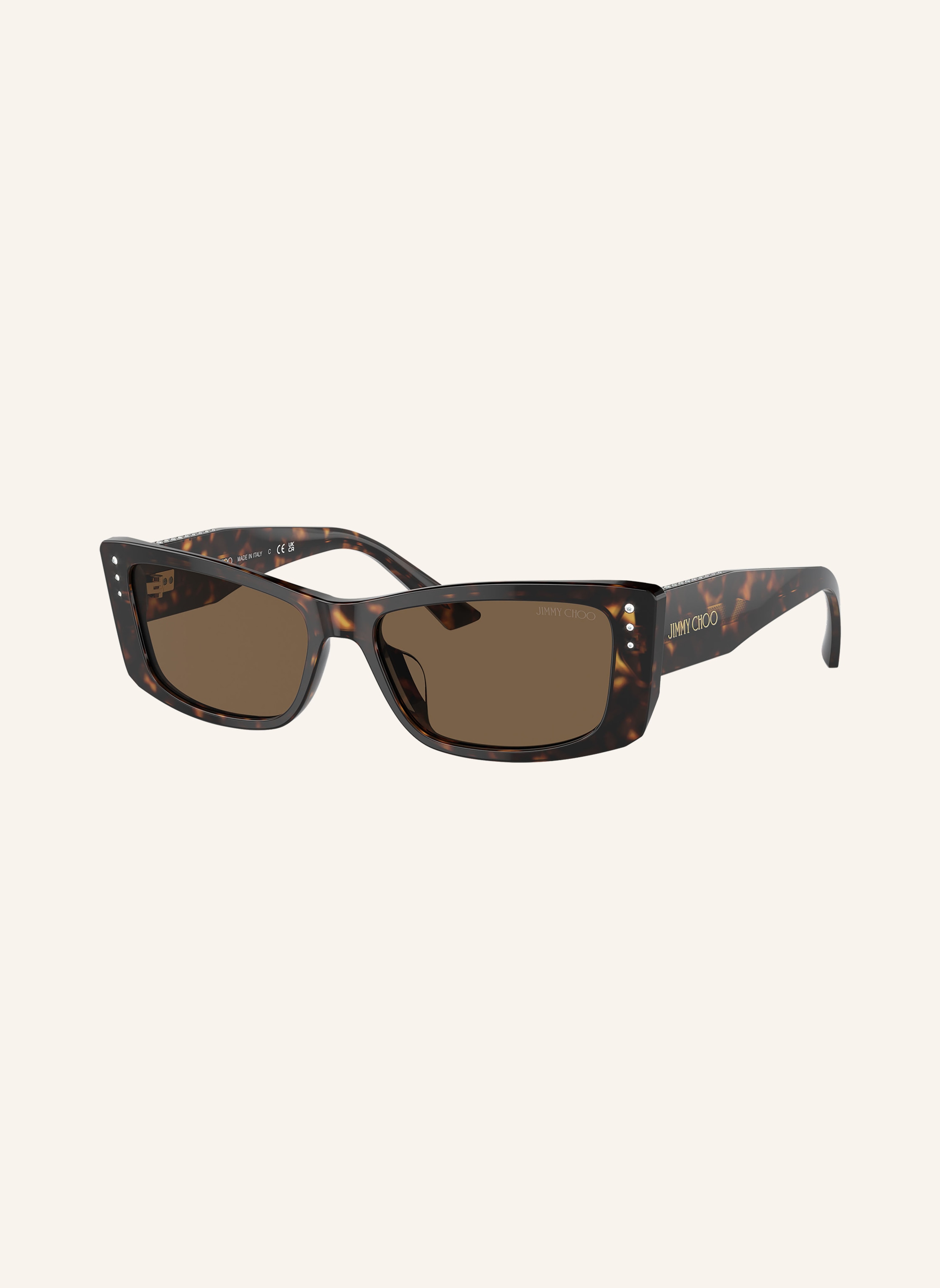 Jimmy Choo Jimmy Choo Sonnenbrille jc5002bu braun in 500273 - HAVANA/ BRAUN