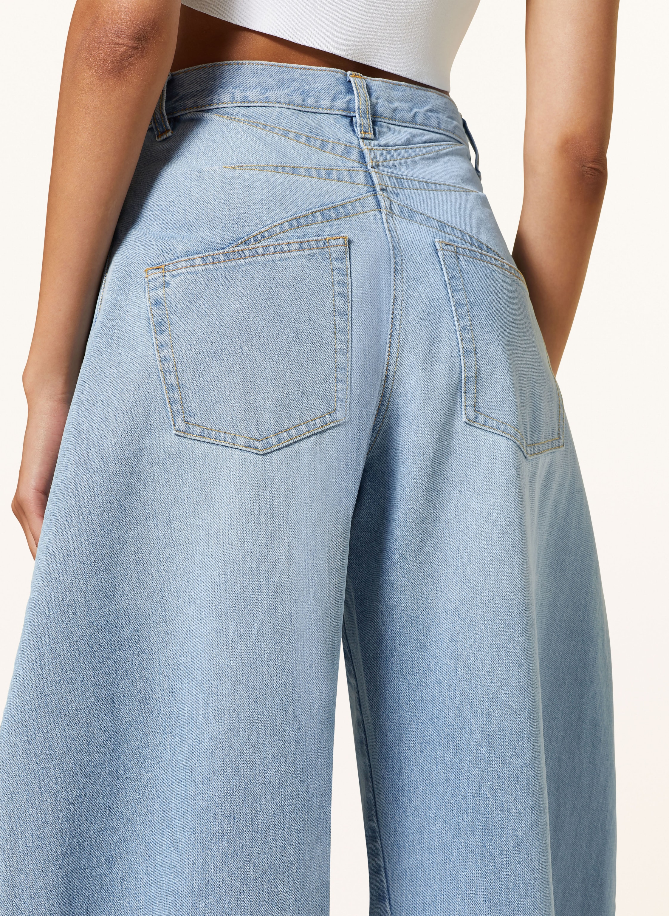 Thumbnail - Alaïa Jeans blau