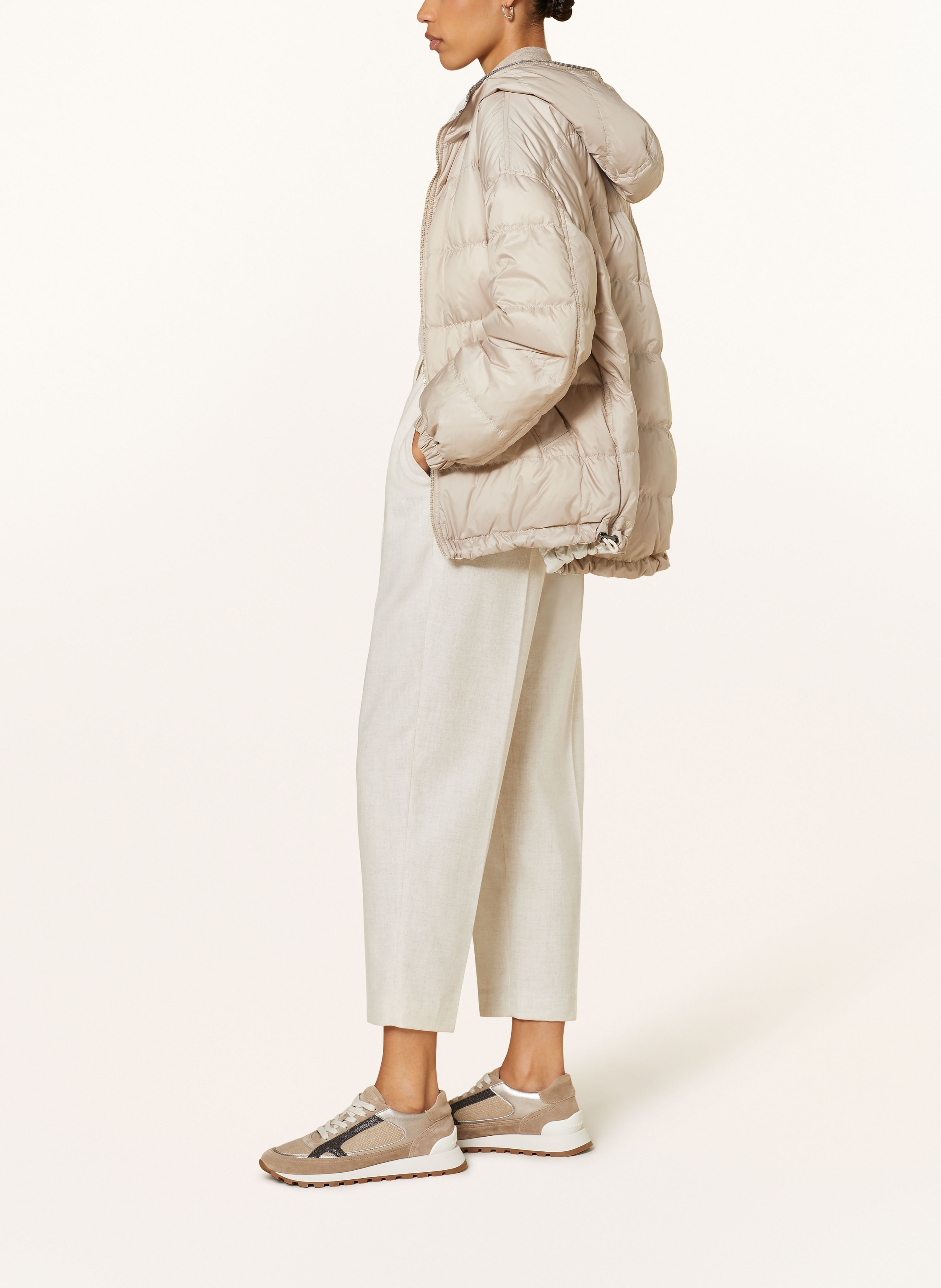 Thumbnail - Brunello Cucinelli Hose beige