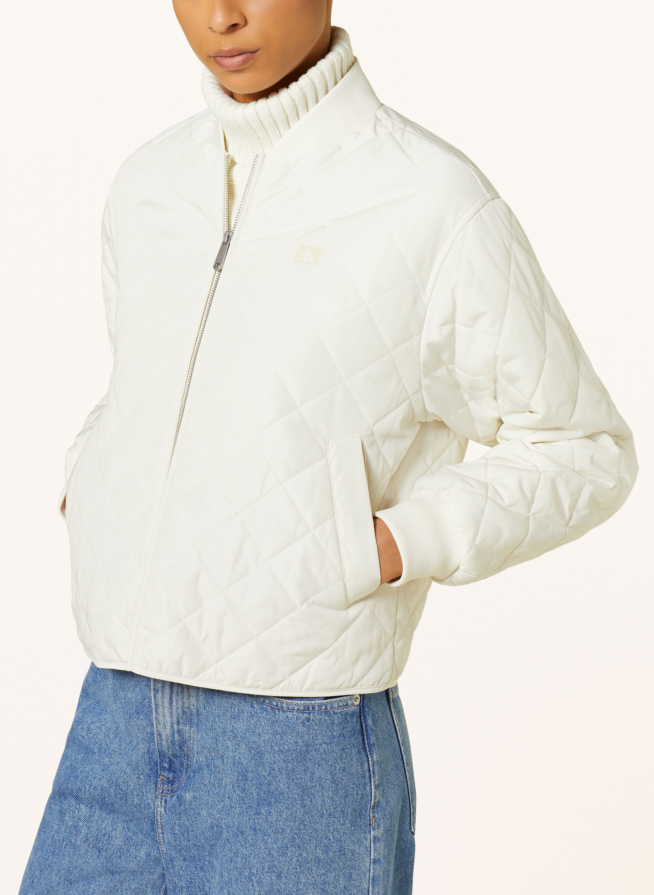 Thumbnail - Calvin Klein Jeans Steppblouson beige