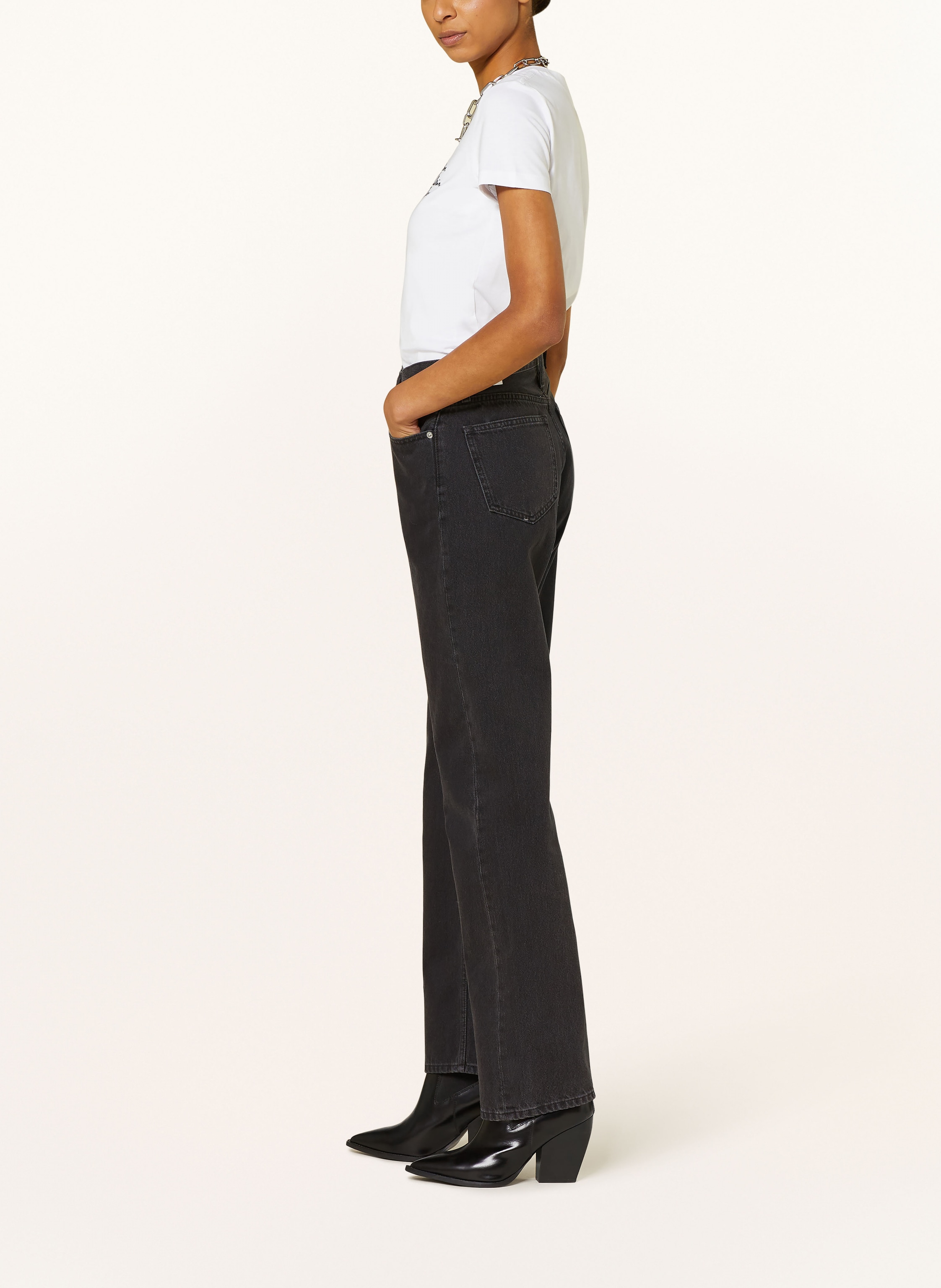 Thumbnail - Calvin Klein Jeans Straight Jeans schwarz