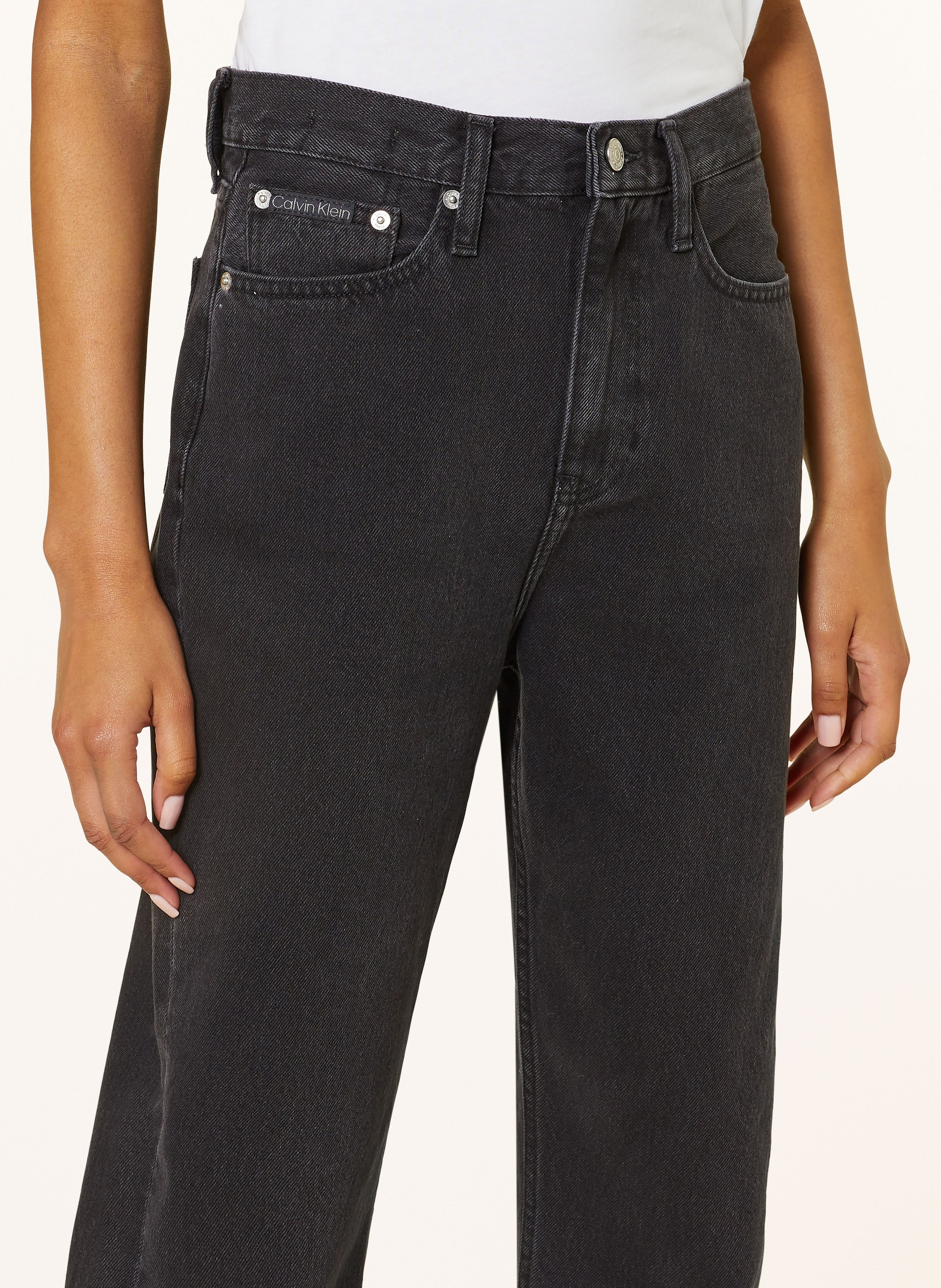 Thumbnail - Calvin Klein Jeans Straight Jeans schwarz