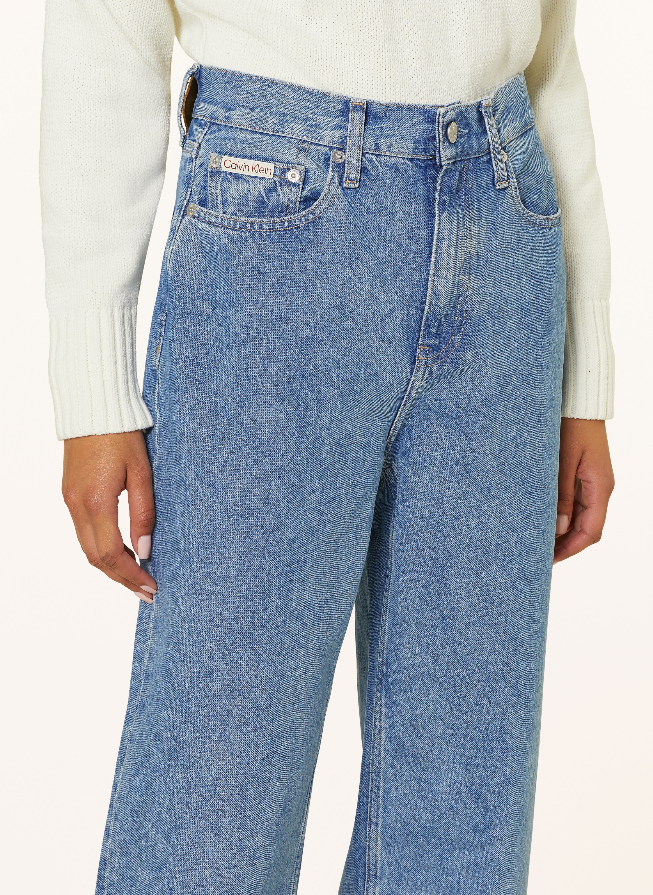 Thumbnail - Calvin Klein Jeans Barrel Jeans blau