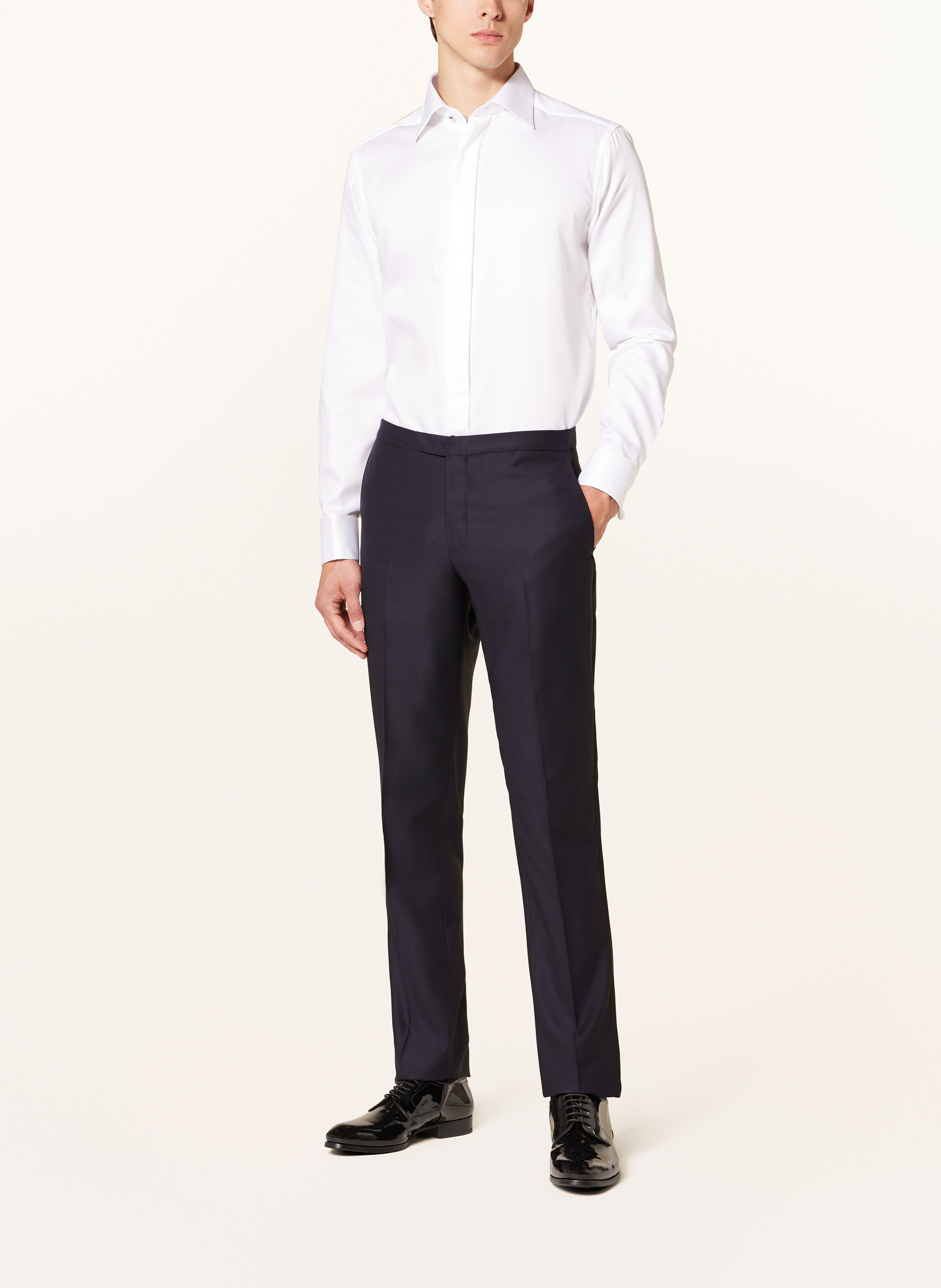 Thumbnail - Boglioli Smoking Extra Slim Fit blau