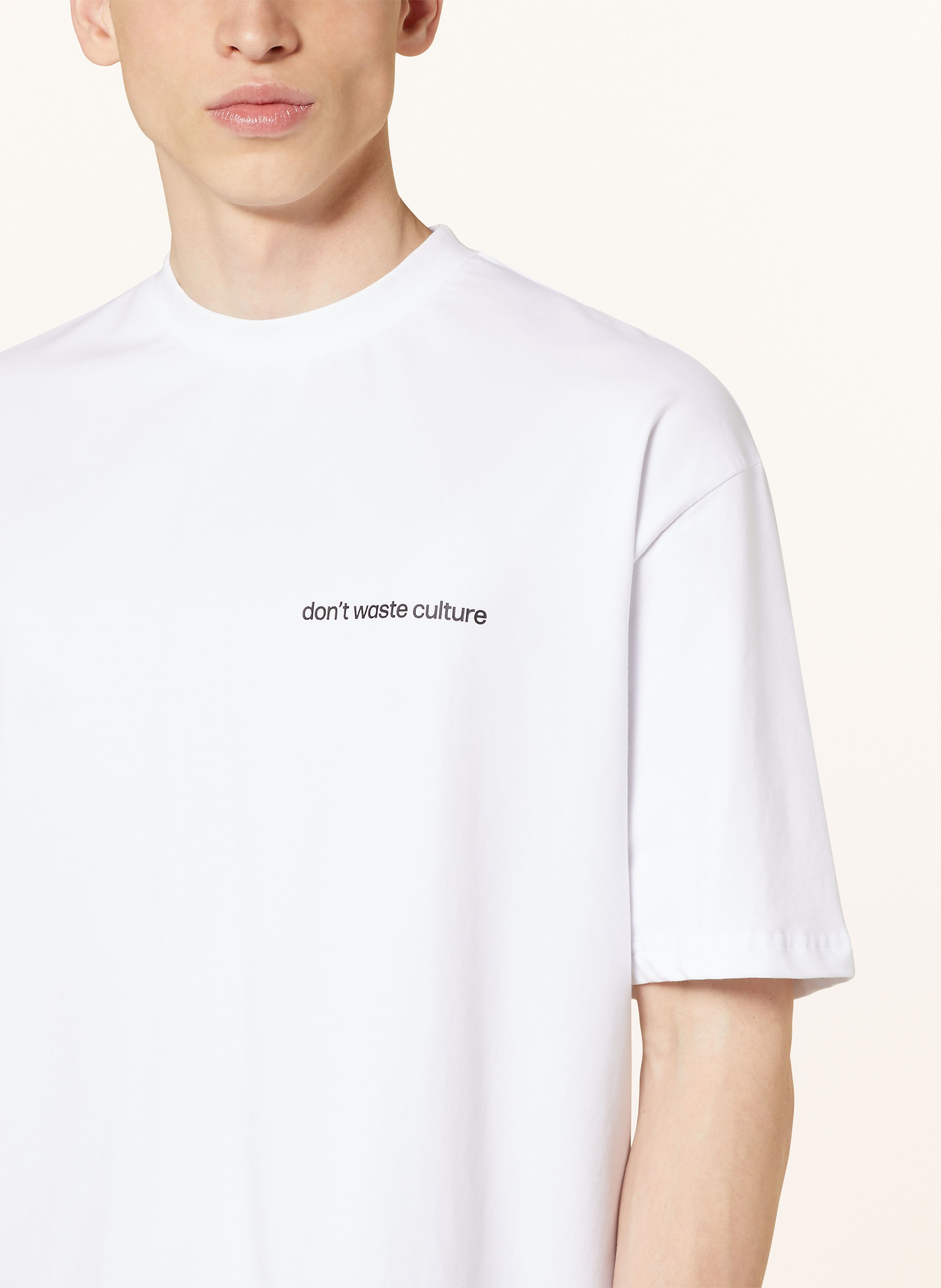 Thumbnail - Don't Waste Culture Oversized-Shirt Nia weiss