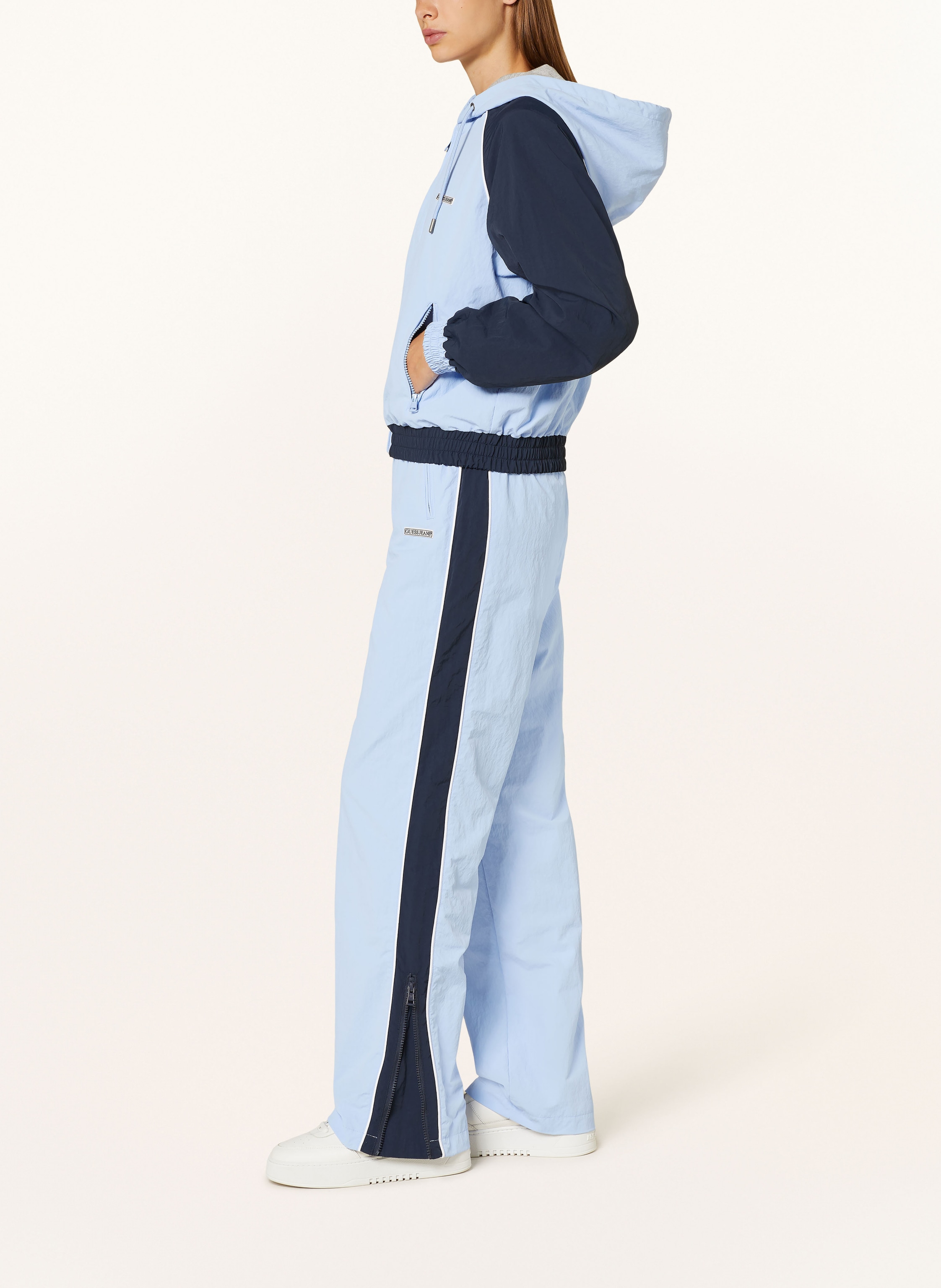 Thumbnail - Guess Jeans Trainingsjacke blau