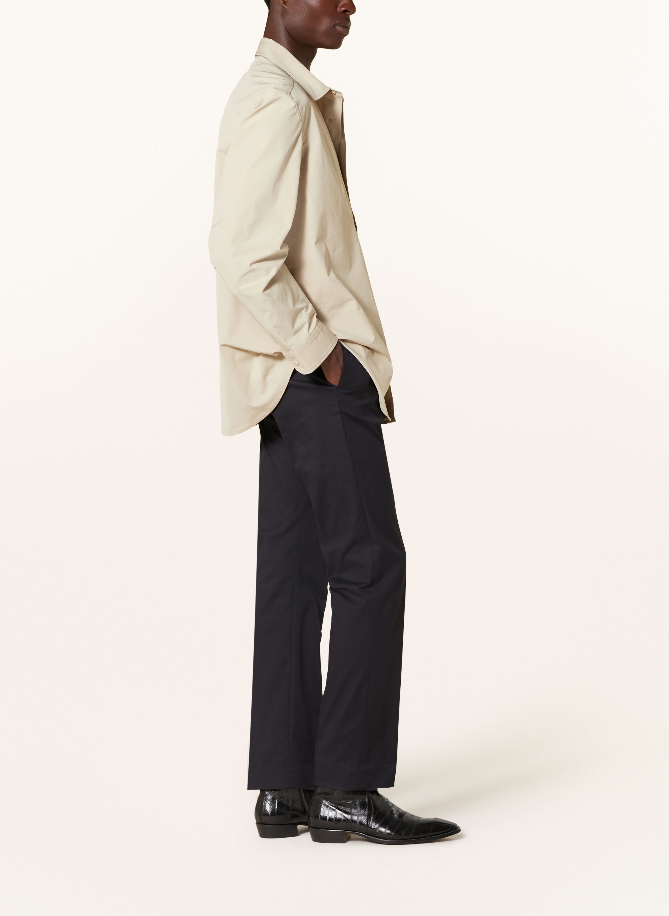 Thumbnail - Sandro Piqué-Chino Regular Fit blau