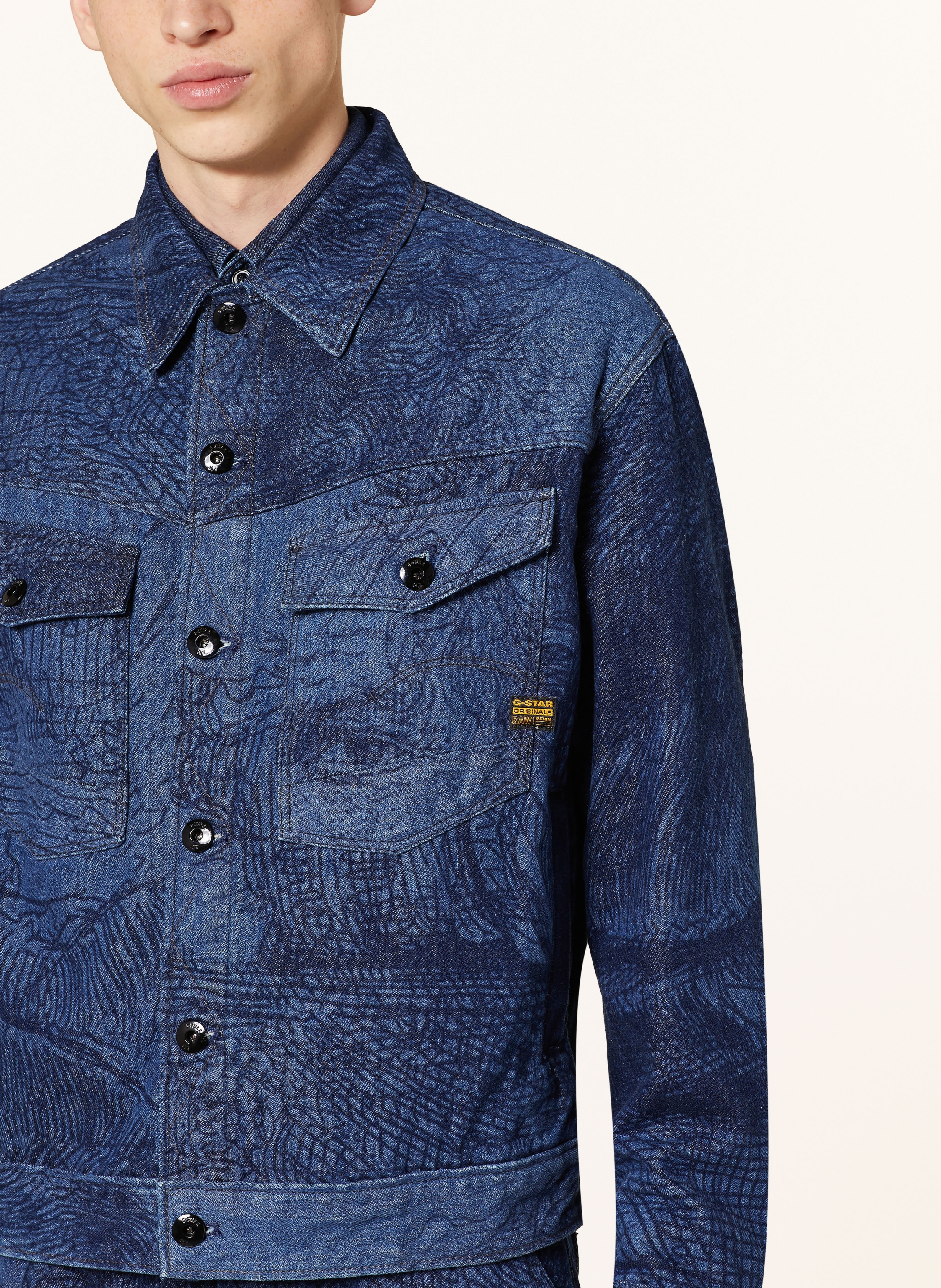 Thumbnail - G-Star Jeansjacke Dakota blau
