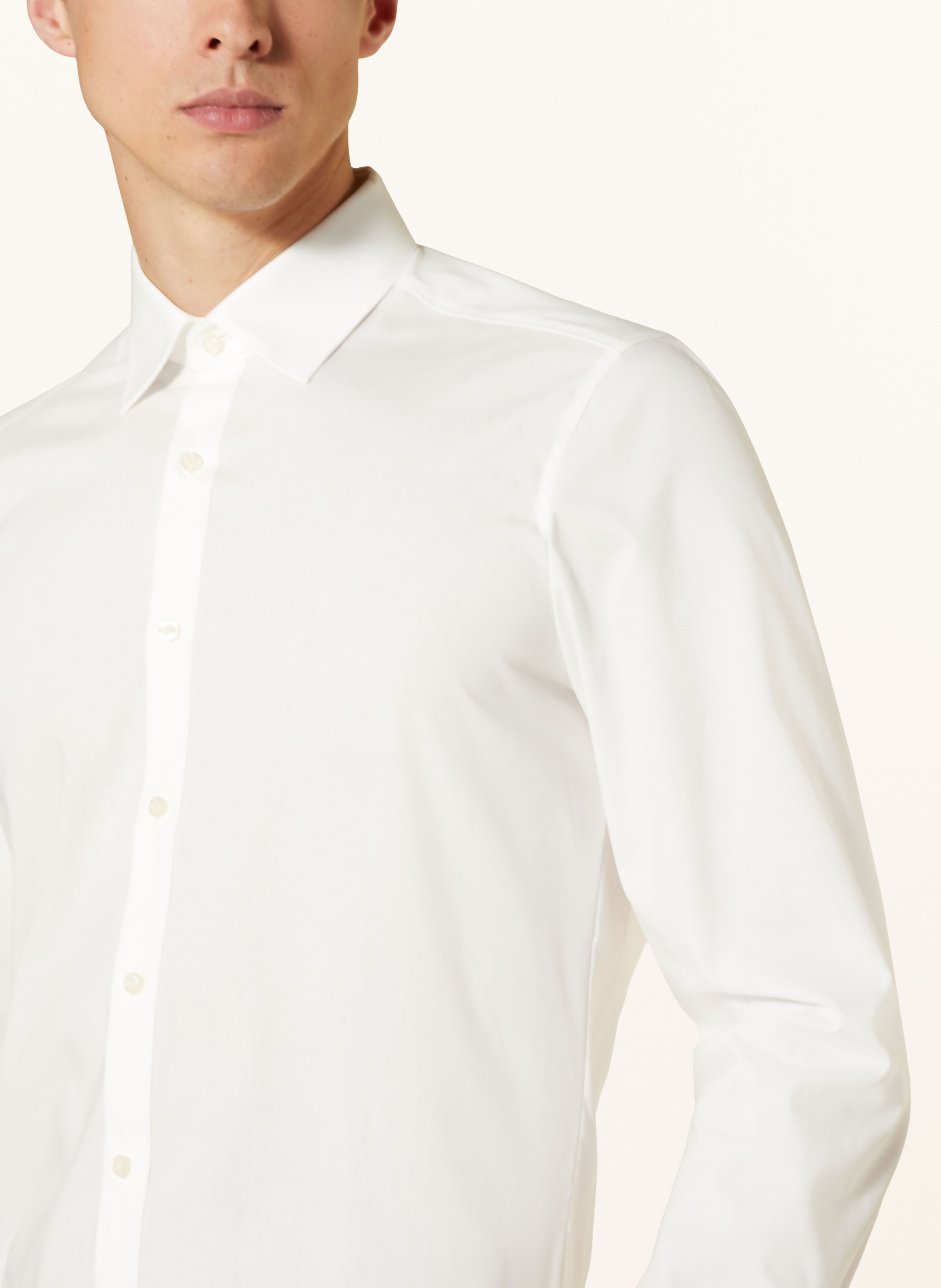 Thumbnail - Olymp Hemd Level Five Body Fit weiss