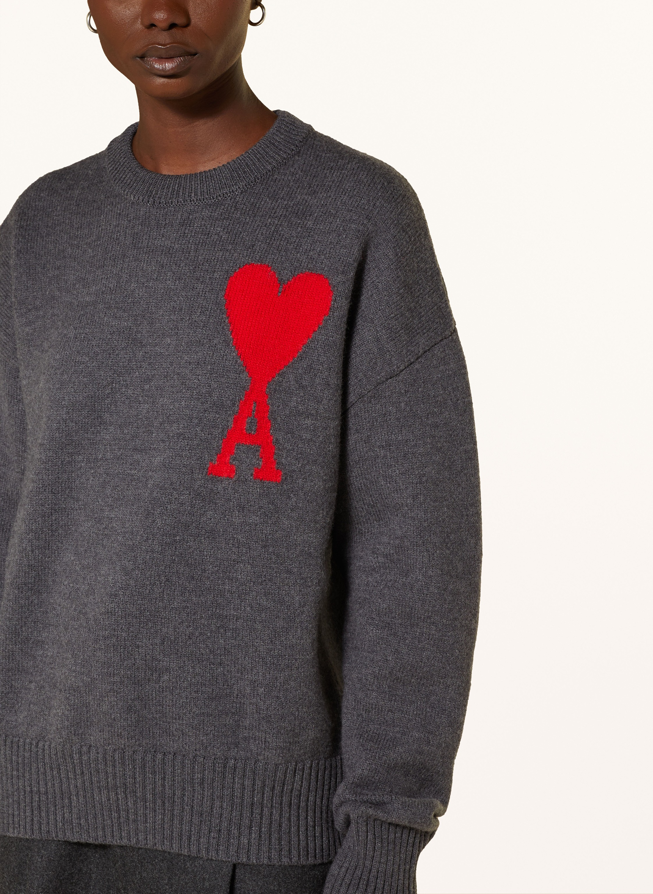 Thumbnail - Ami Paris Pullover grau