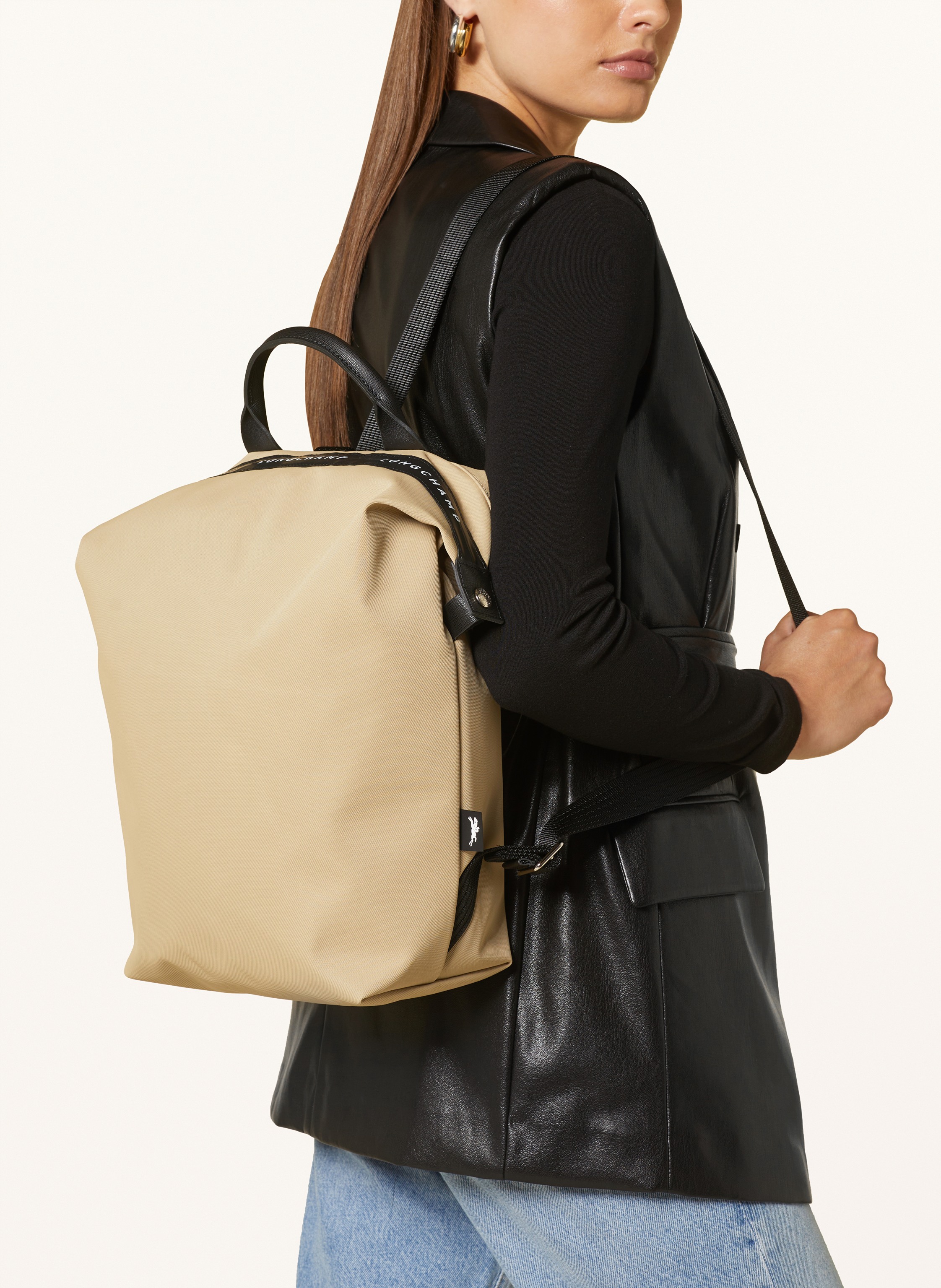 Thumbnail - Longchamp Rucksack Le Pliage Energy beige