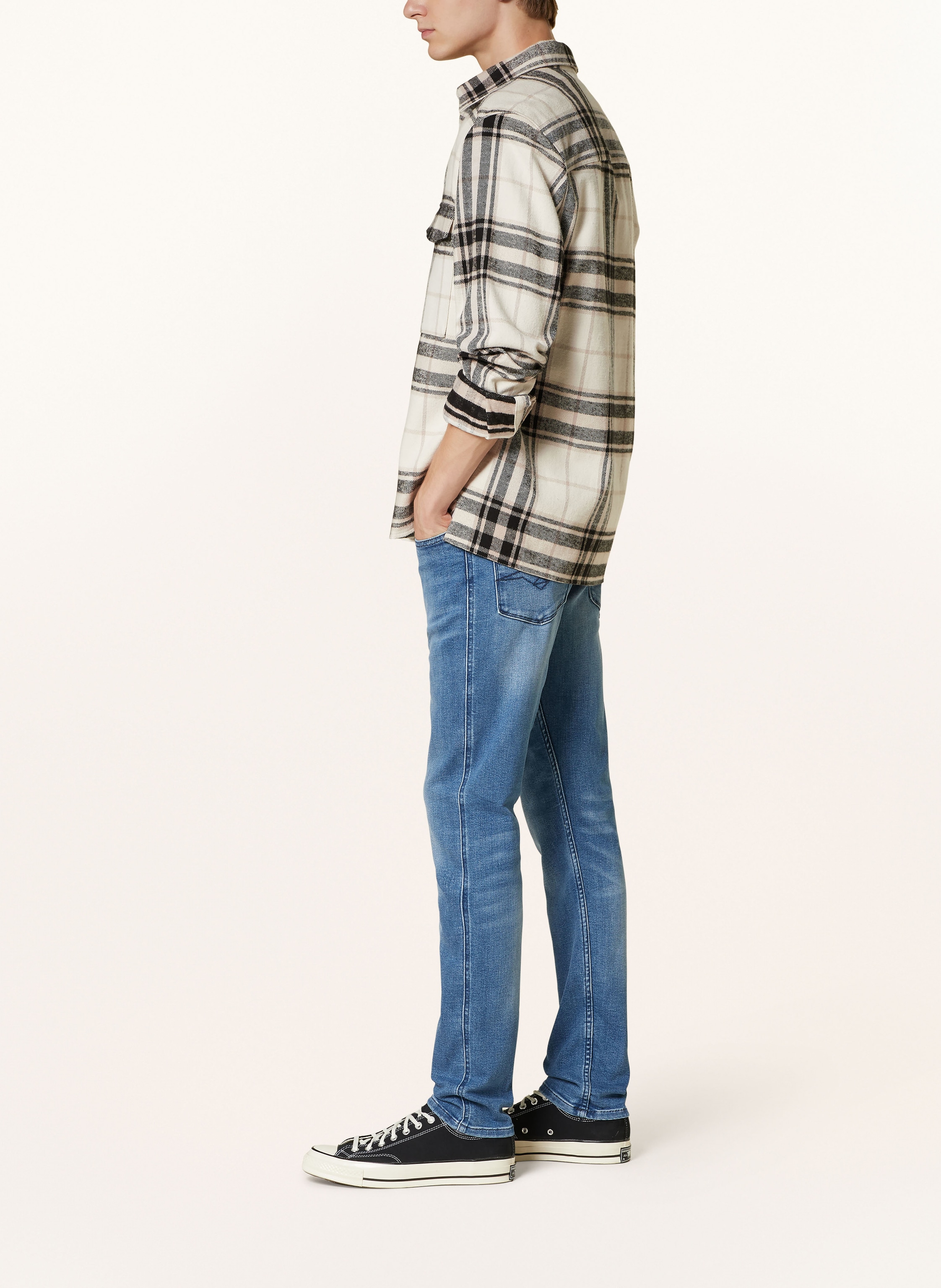 Thumbnail - Replay Jeans Anbass Slim Fit blau