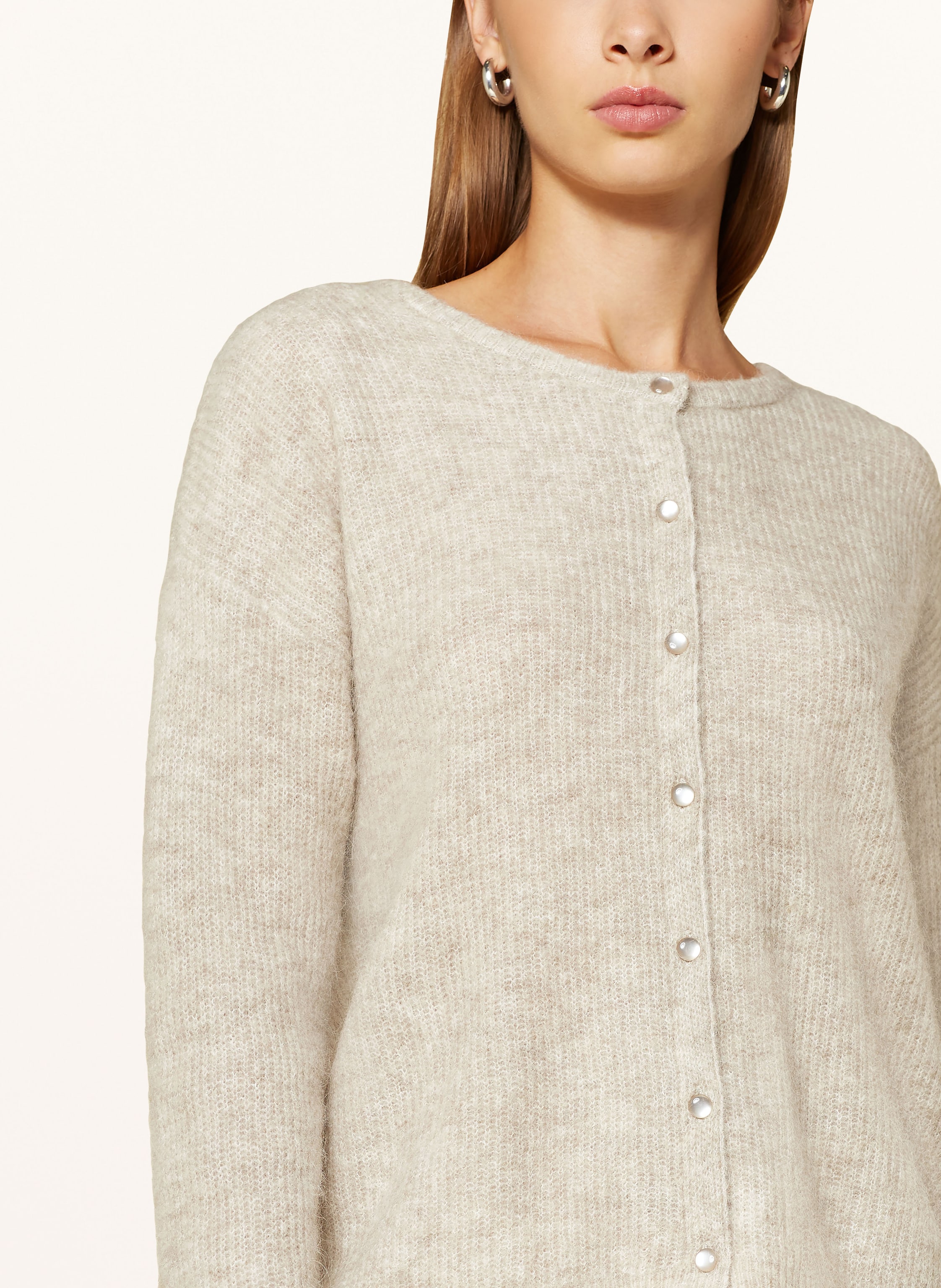 Thumbnail - Mos Mosh Strickjacke Mmaimine beige