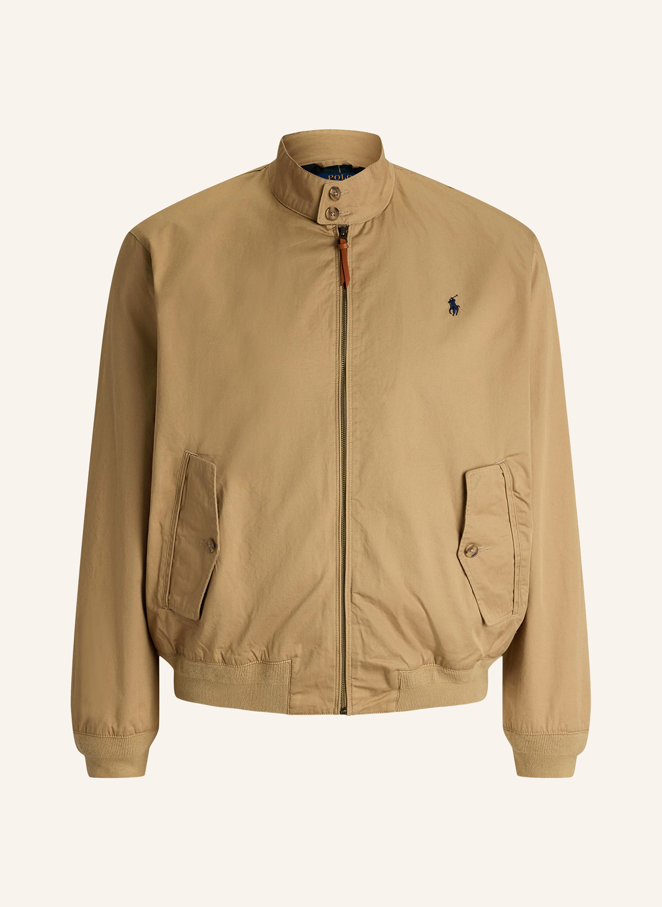 Bomber jacket with polo outlet
