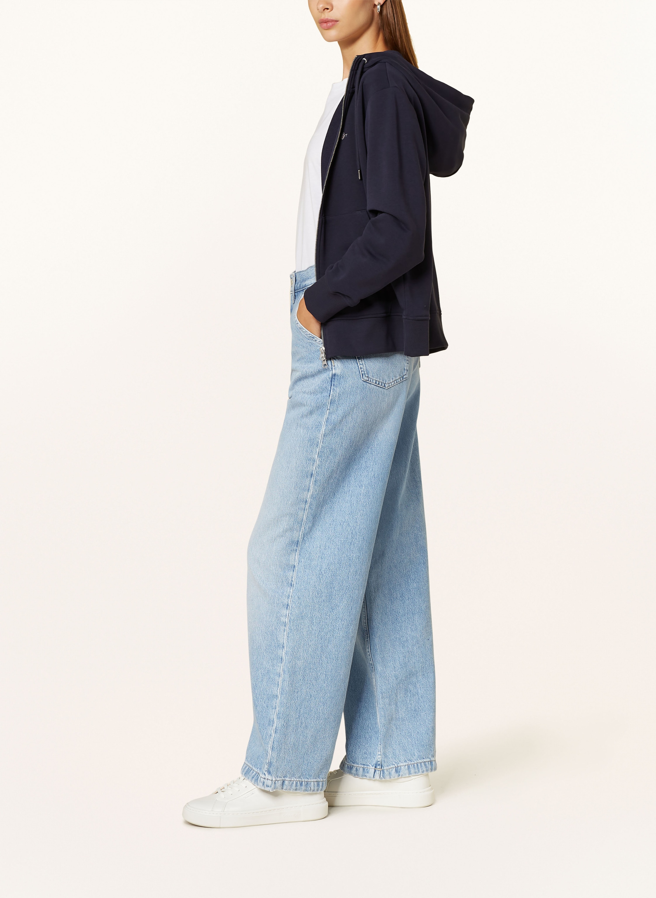 Thumbnail - Gant Sweatjacke blau