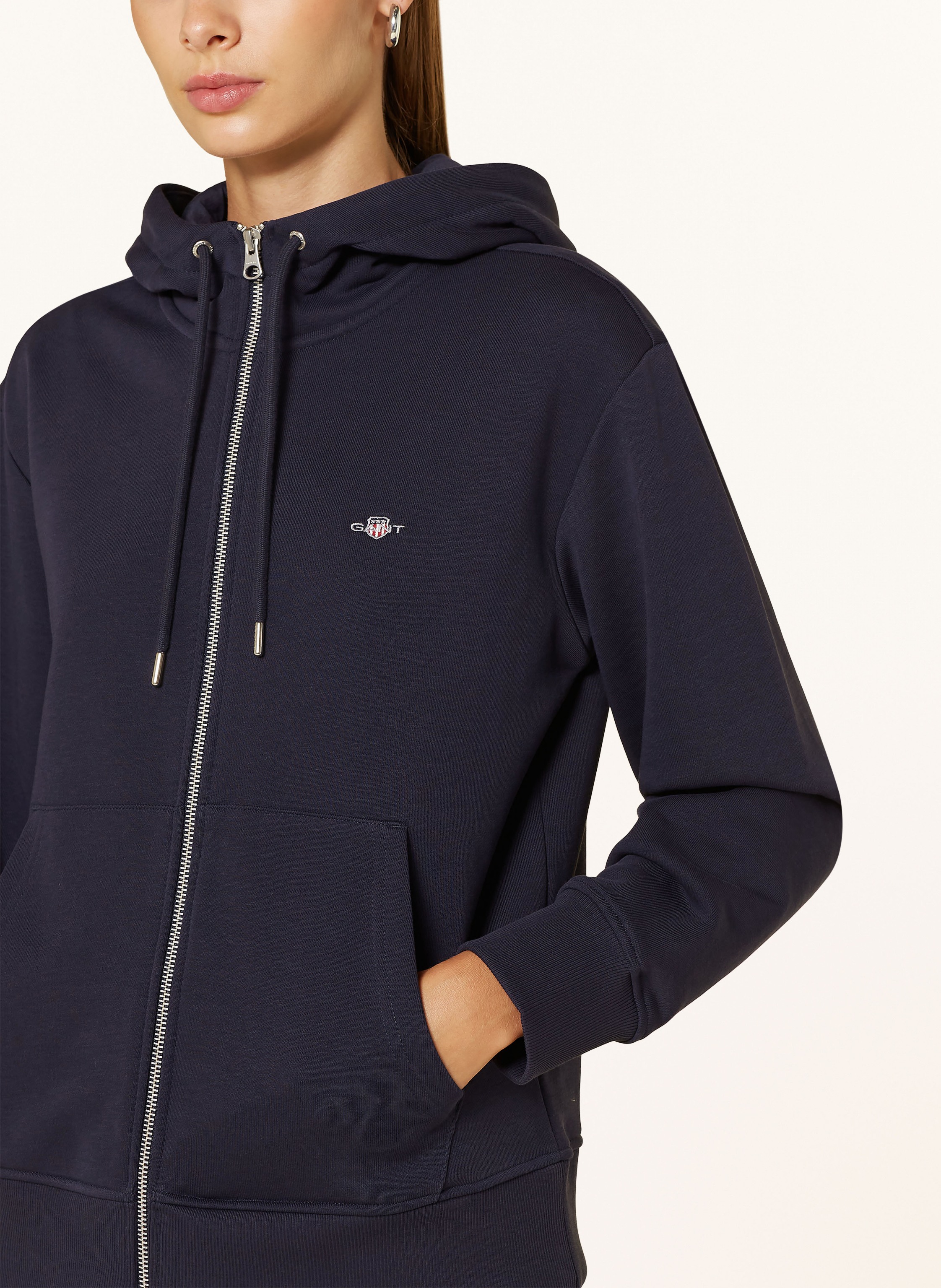 Thumbnail - Gant Sweatjacke blau