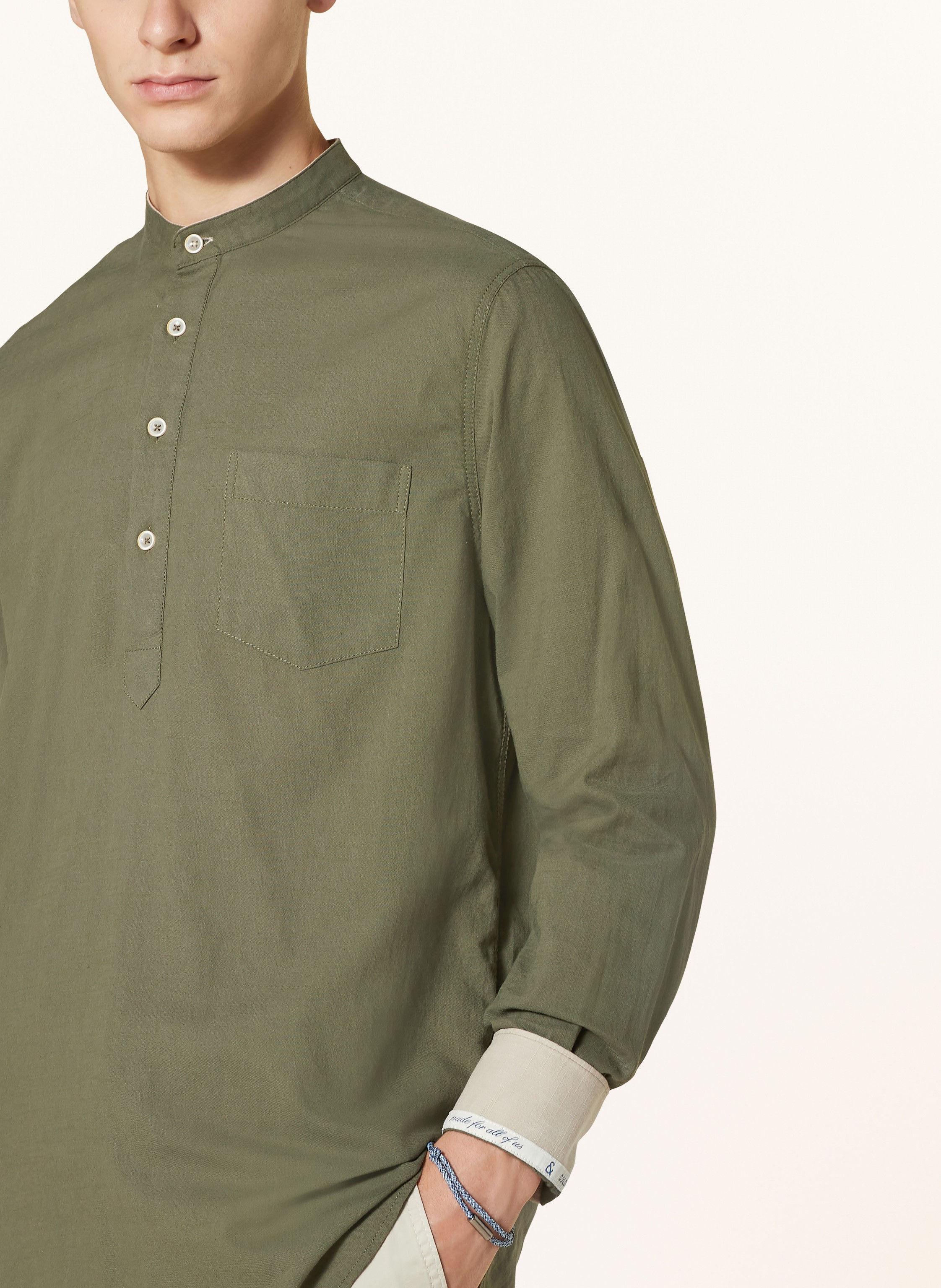 Thumbnail - Colours & Sons Hemd Comfort Fit gruen