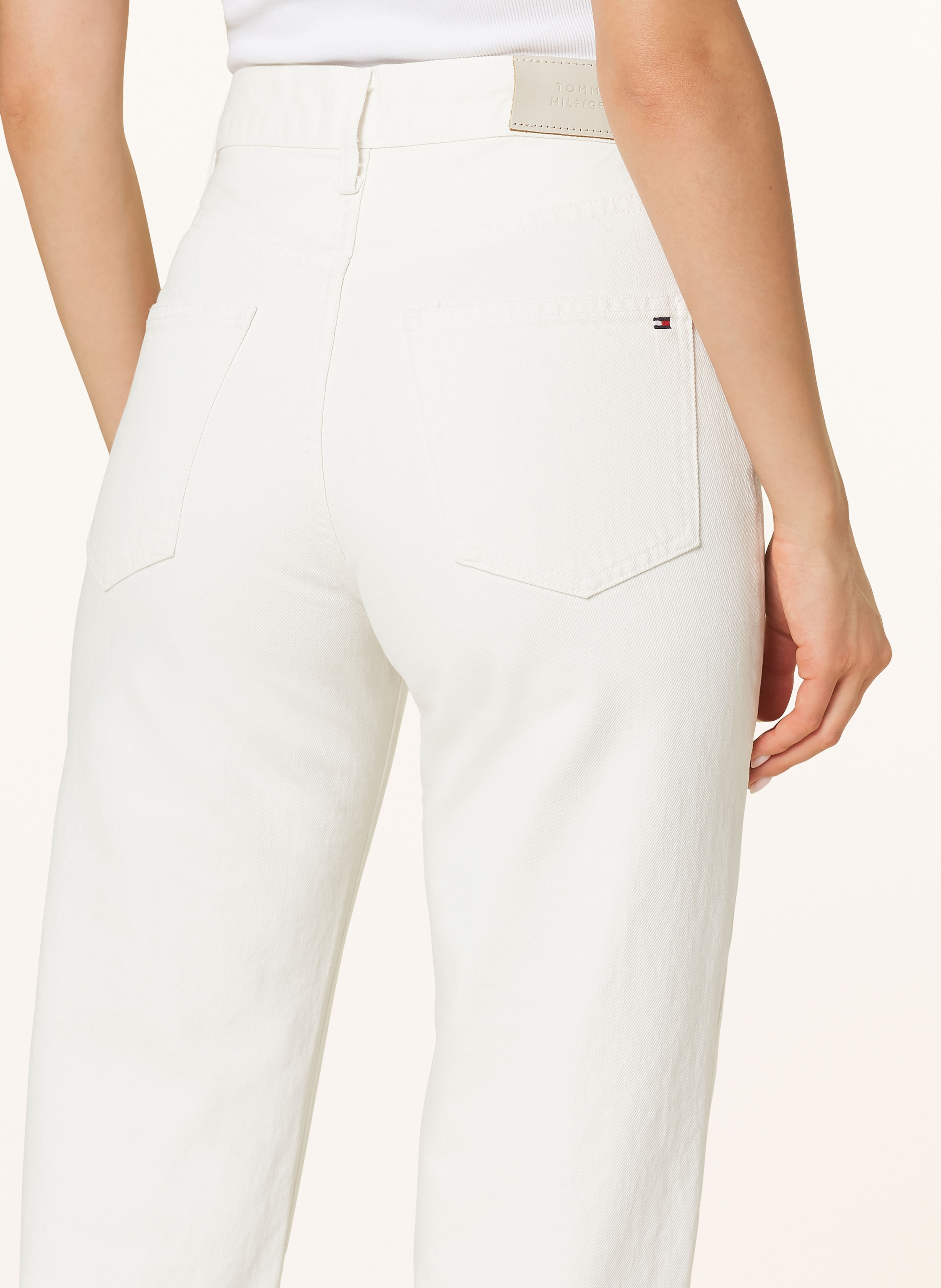 Thumbnail - Tommy Hilfiger Bootcut Jeans weiss