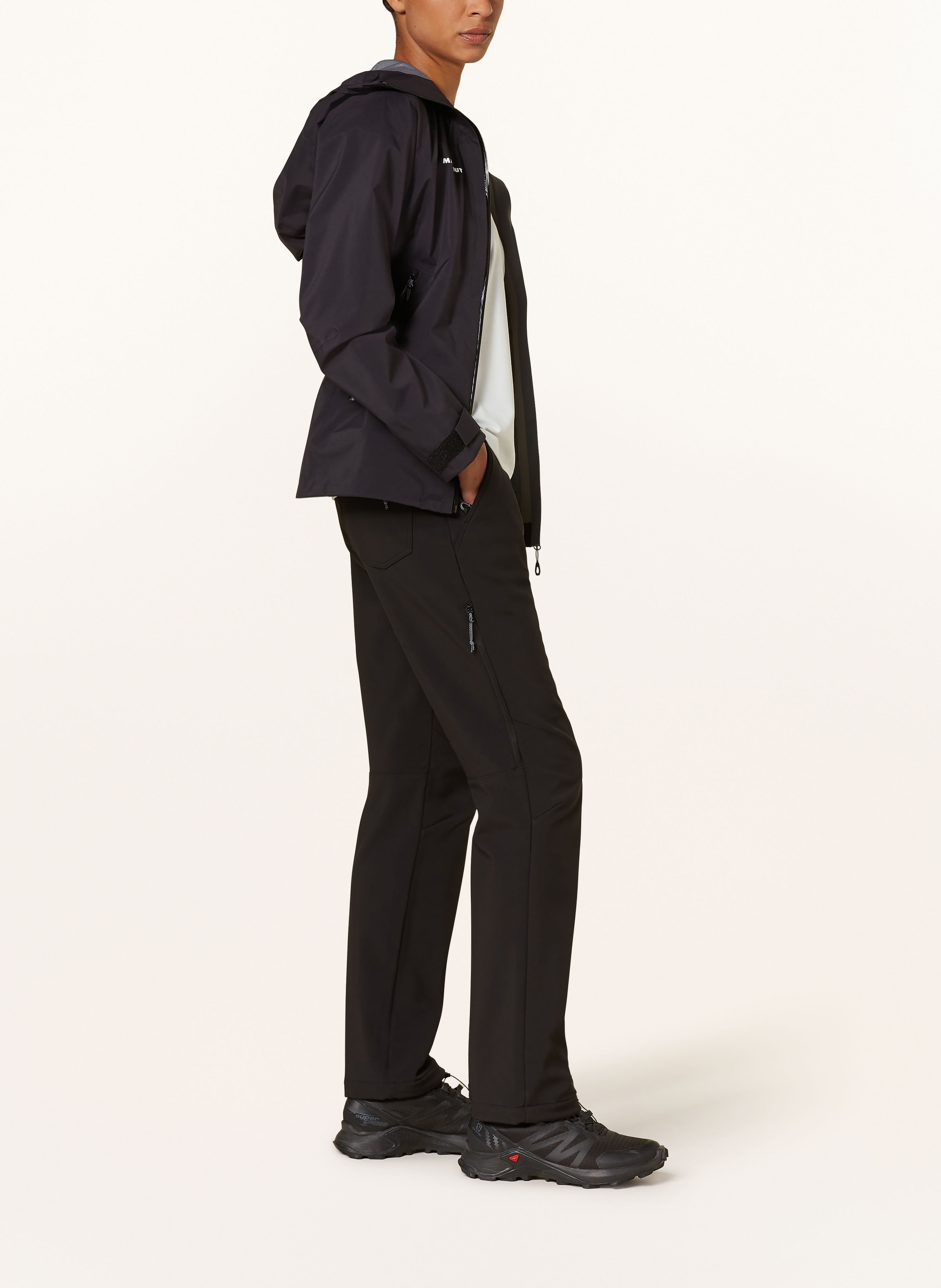 Thumbnail - Mammut Softshell-Hose Runbold Winter So schwarz