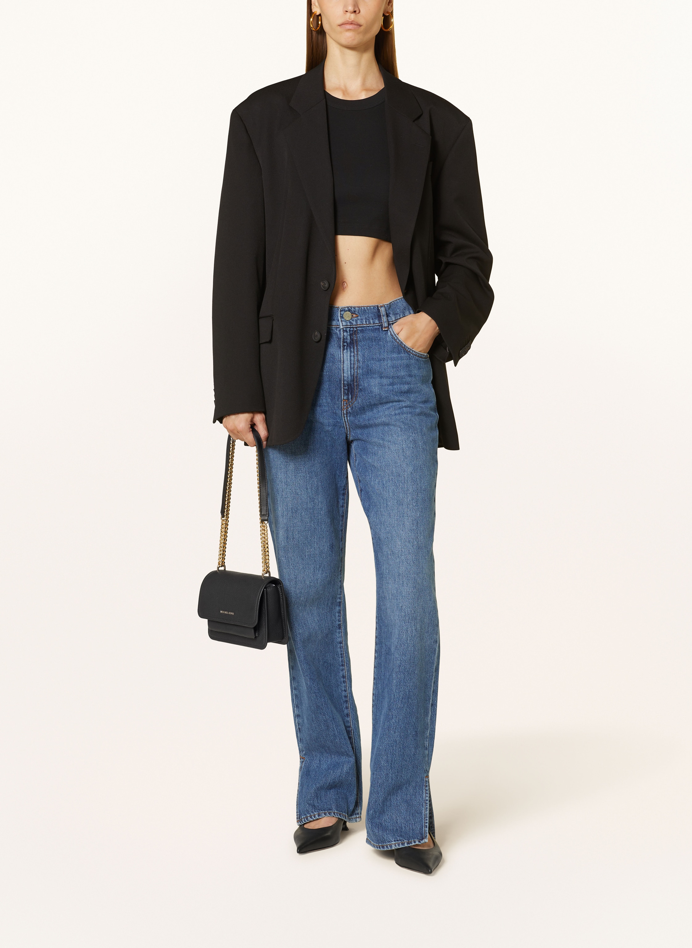 Thumbnail - Michael Kors Umhängetasche Claire schwarz