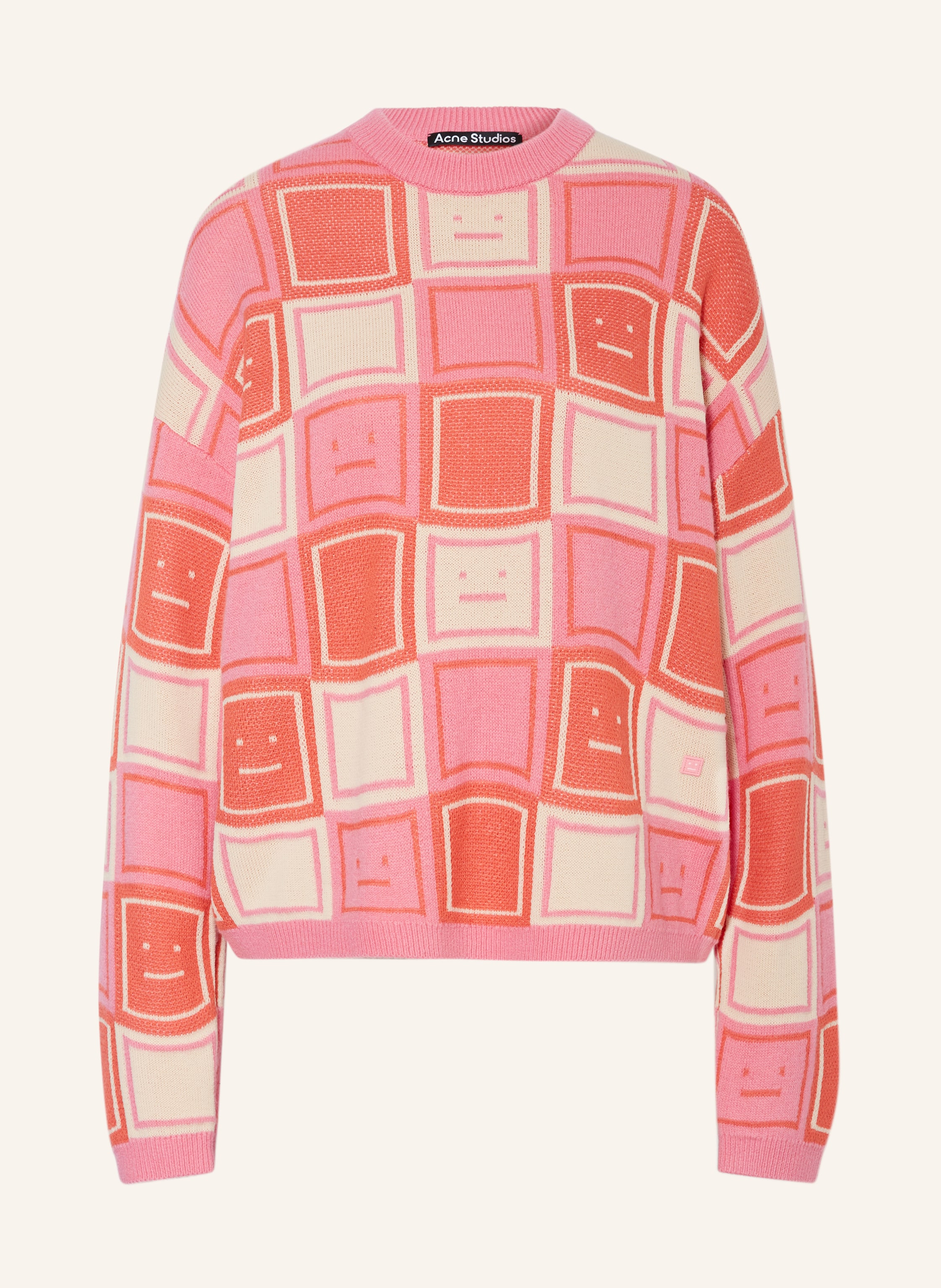 Acne orange sweater clearance
