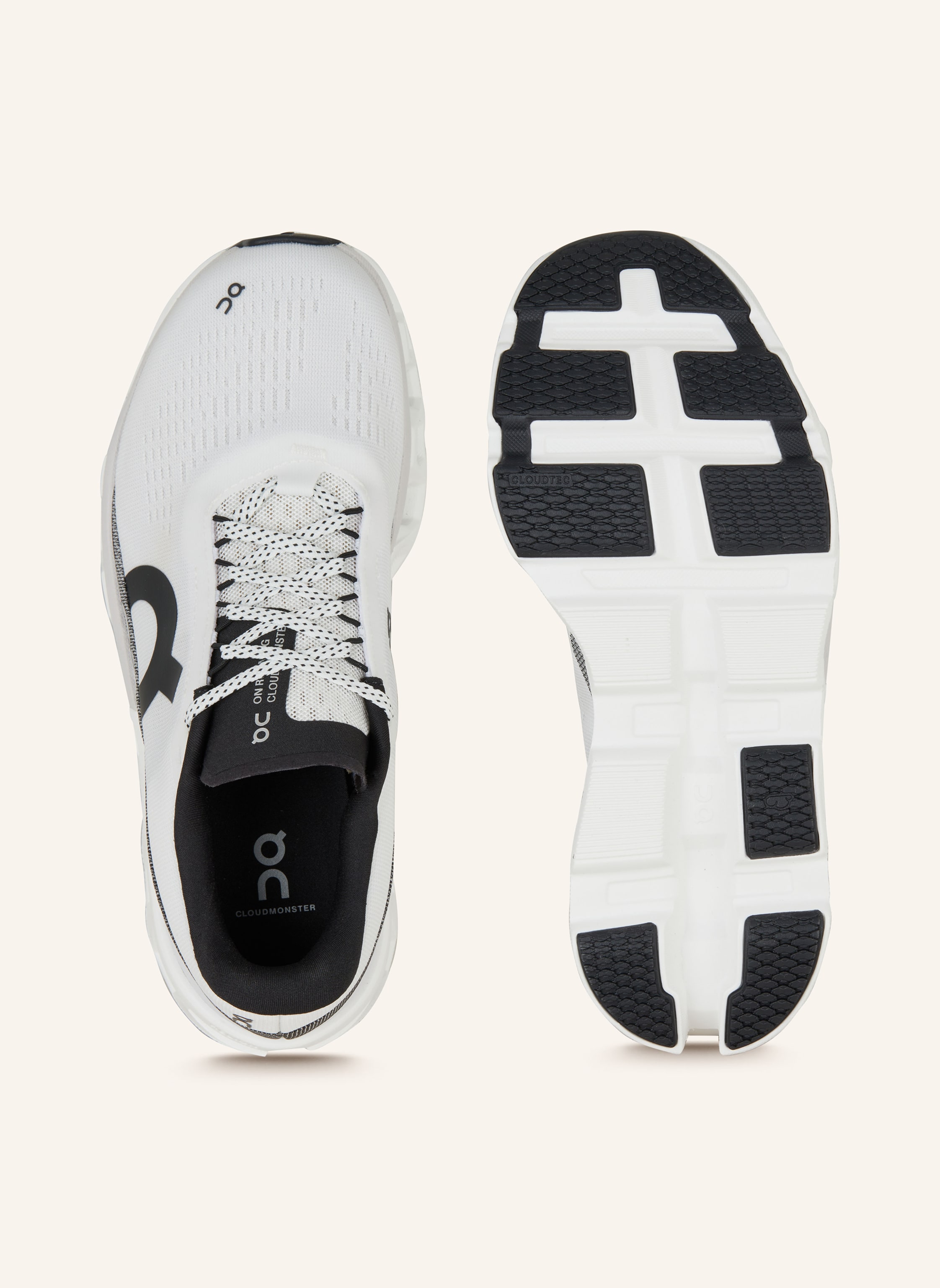 Thumbnail - On Laufschuhe Cloudmonster 2 weiss