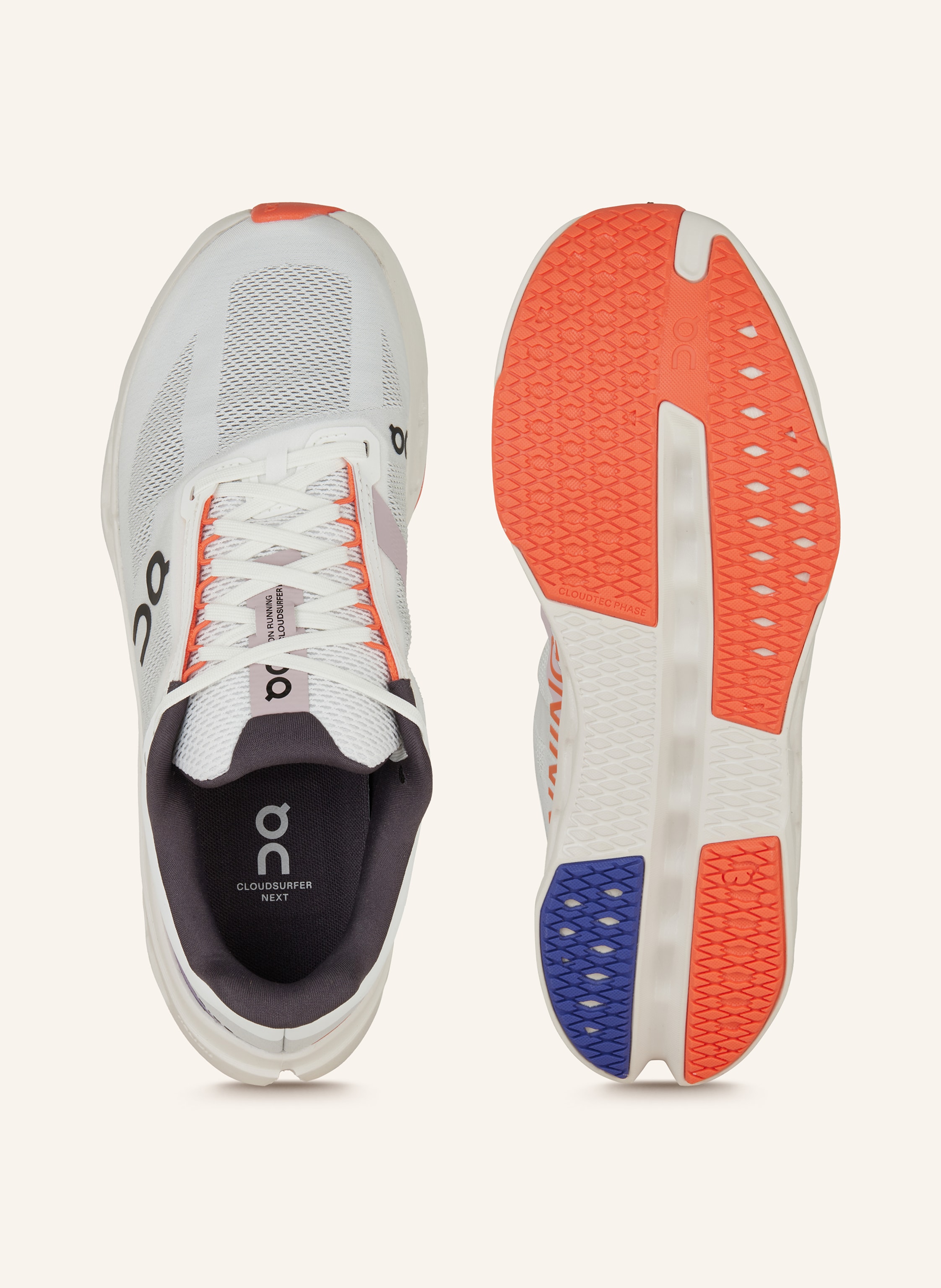 Thumbnail - On Laufschuhe Cloudsurfer Next weiss