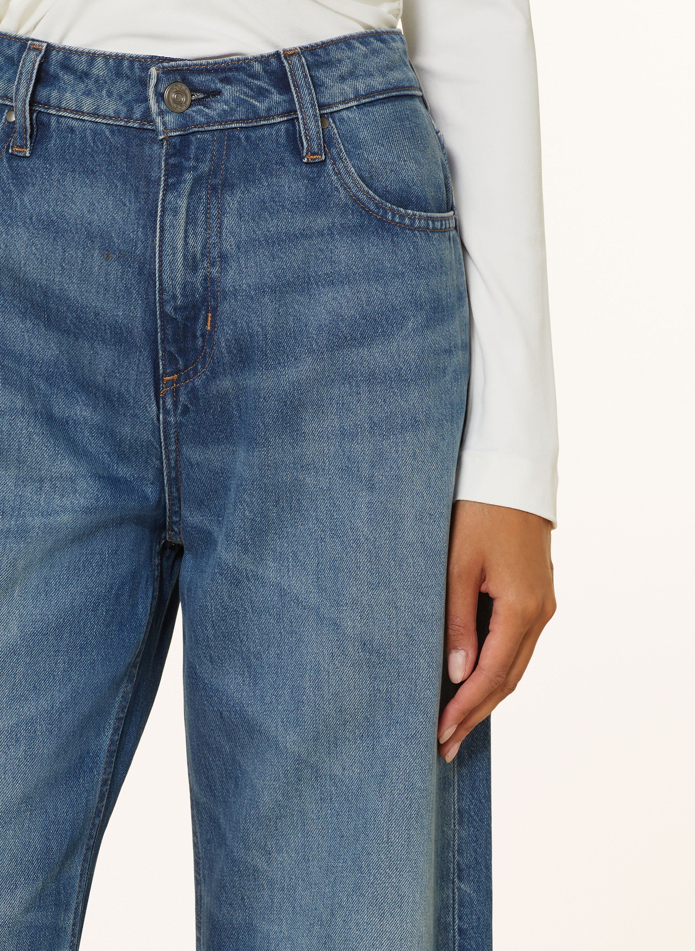 Thumbnail - Boss Straight Jeans Crossroad blau