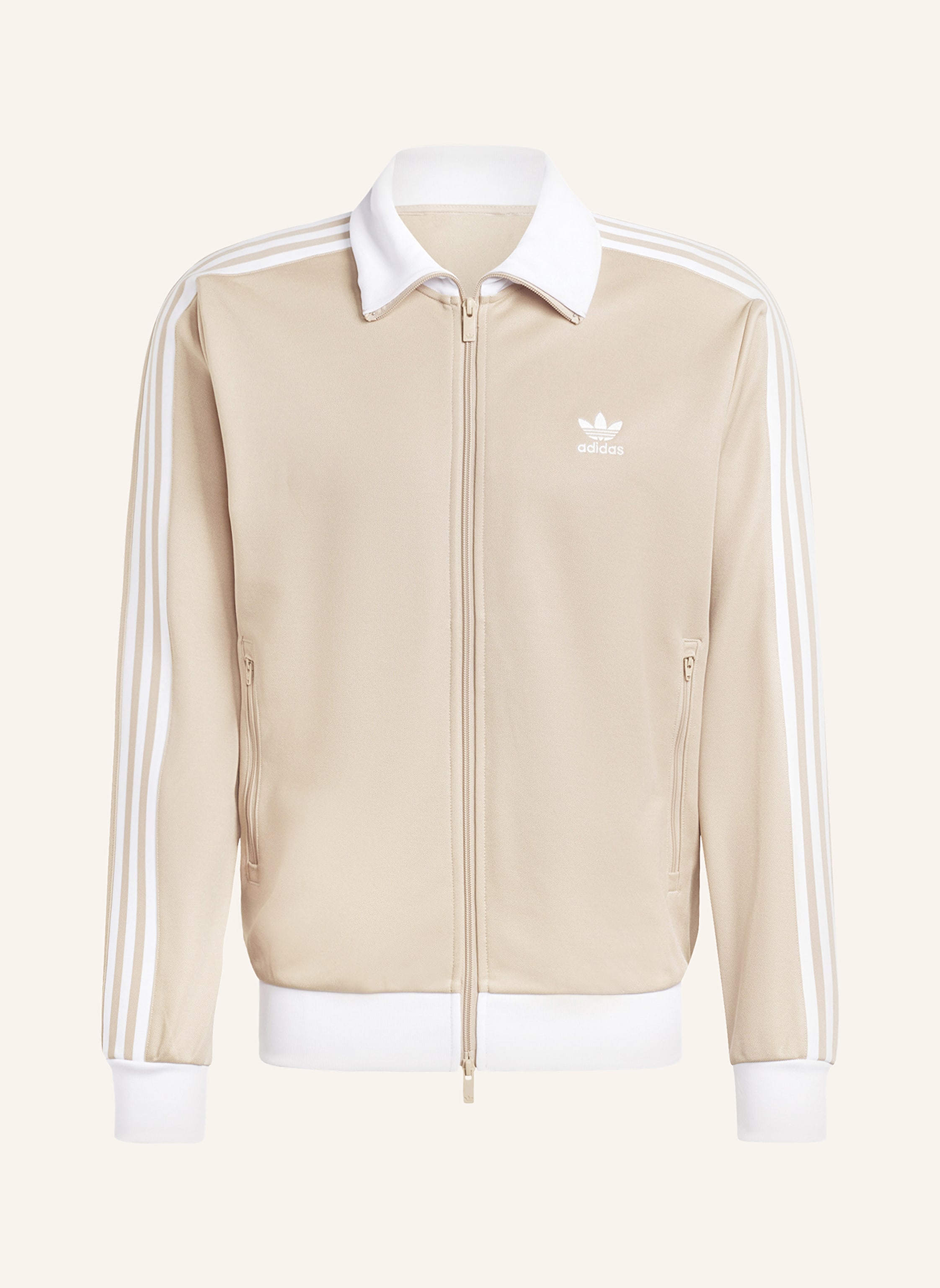 Adidas jacket beige store