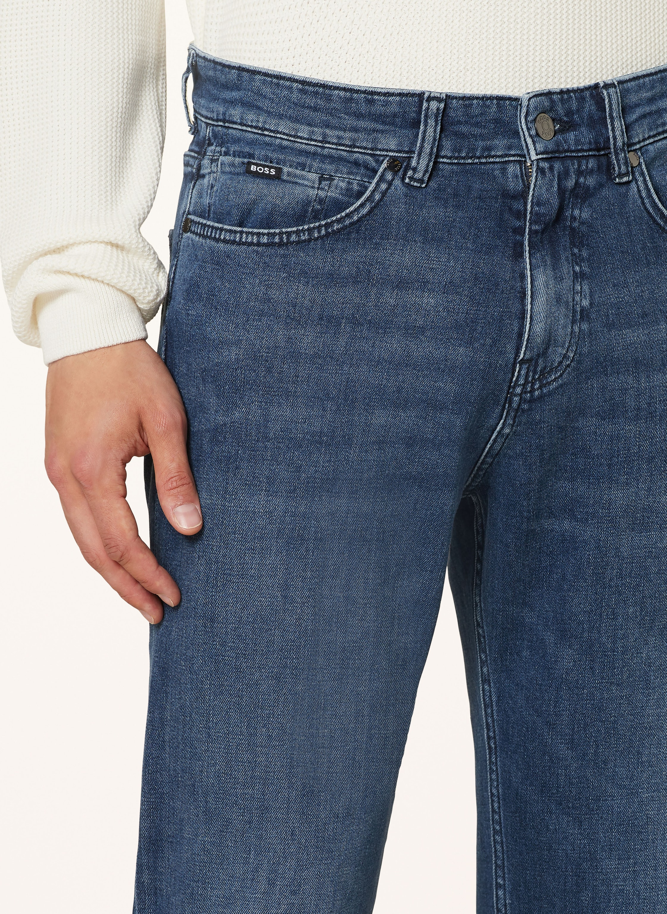 Thumbnail - Boss Jeans Re.Main Regular Fit blau