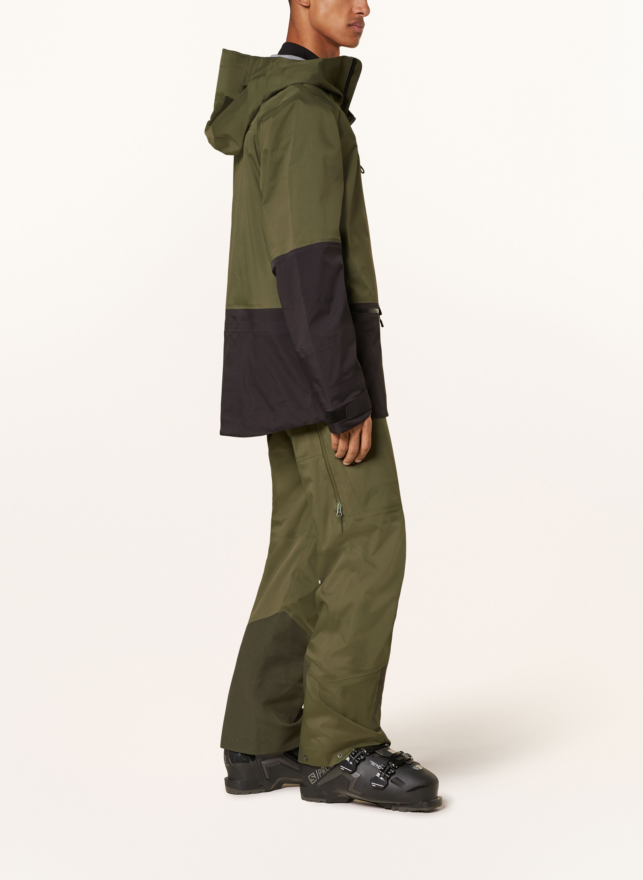Thumbnail - Mammut Hardshell-Skihose Haldigrat gruen