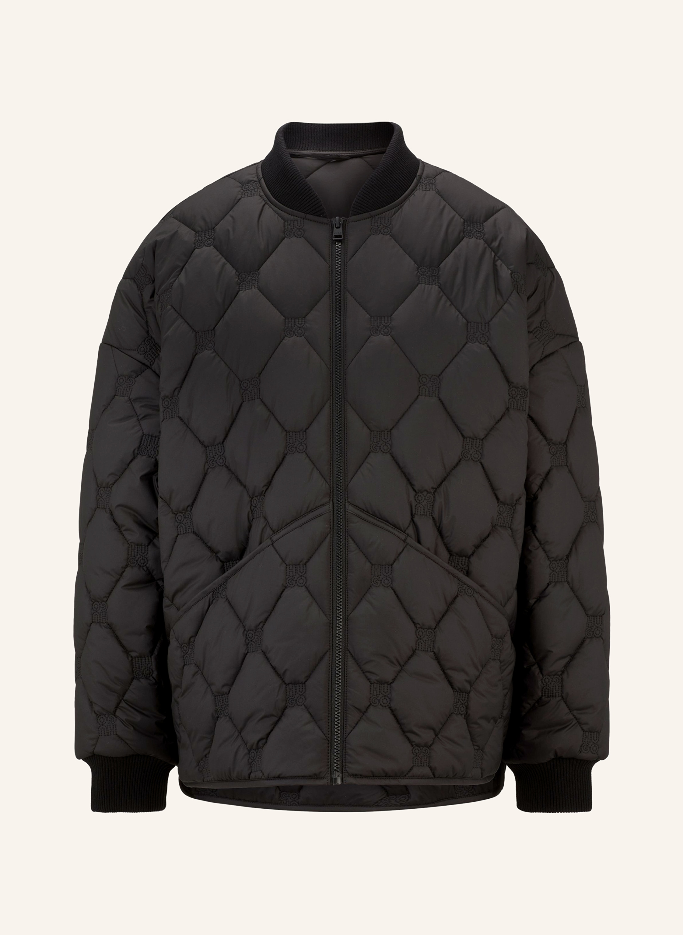Uniqlo quilted bomber jacket deals