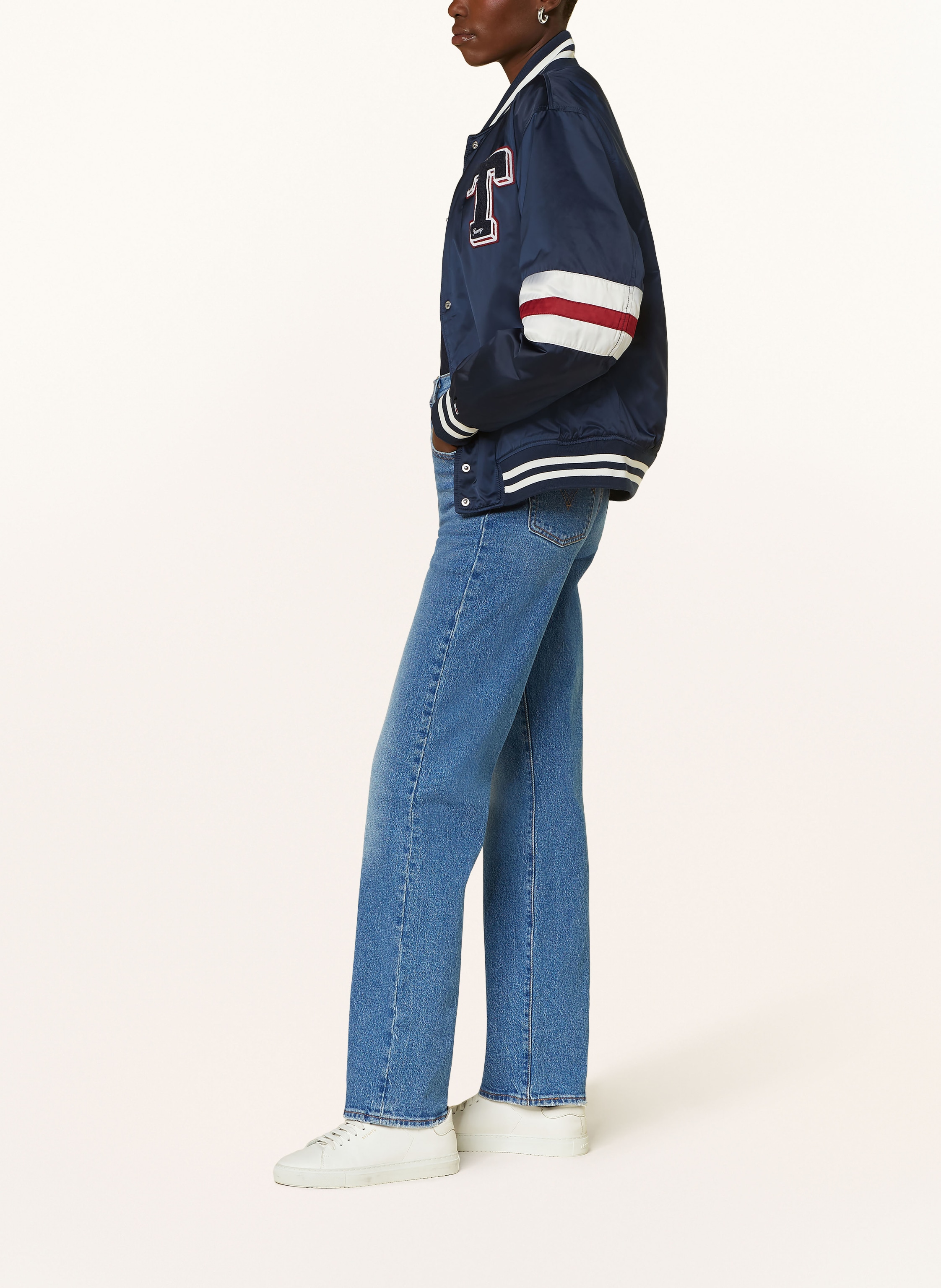 Thumbnail - Levi's® Straight Jeans Ribcage blau