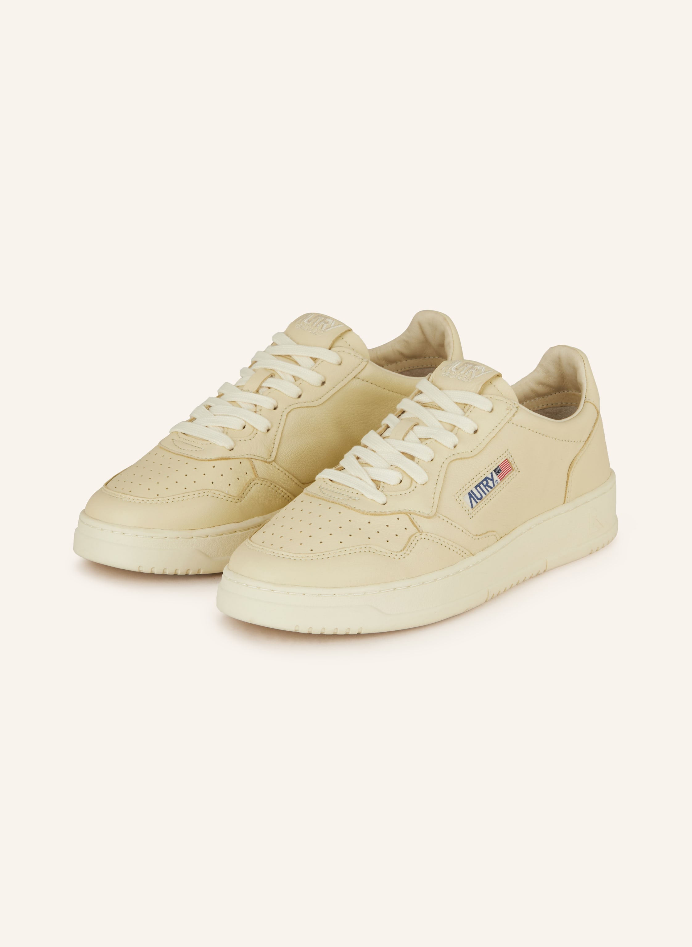 AUTRY Sneaker MEDALIST MONO LOW in beige