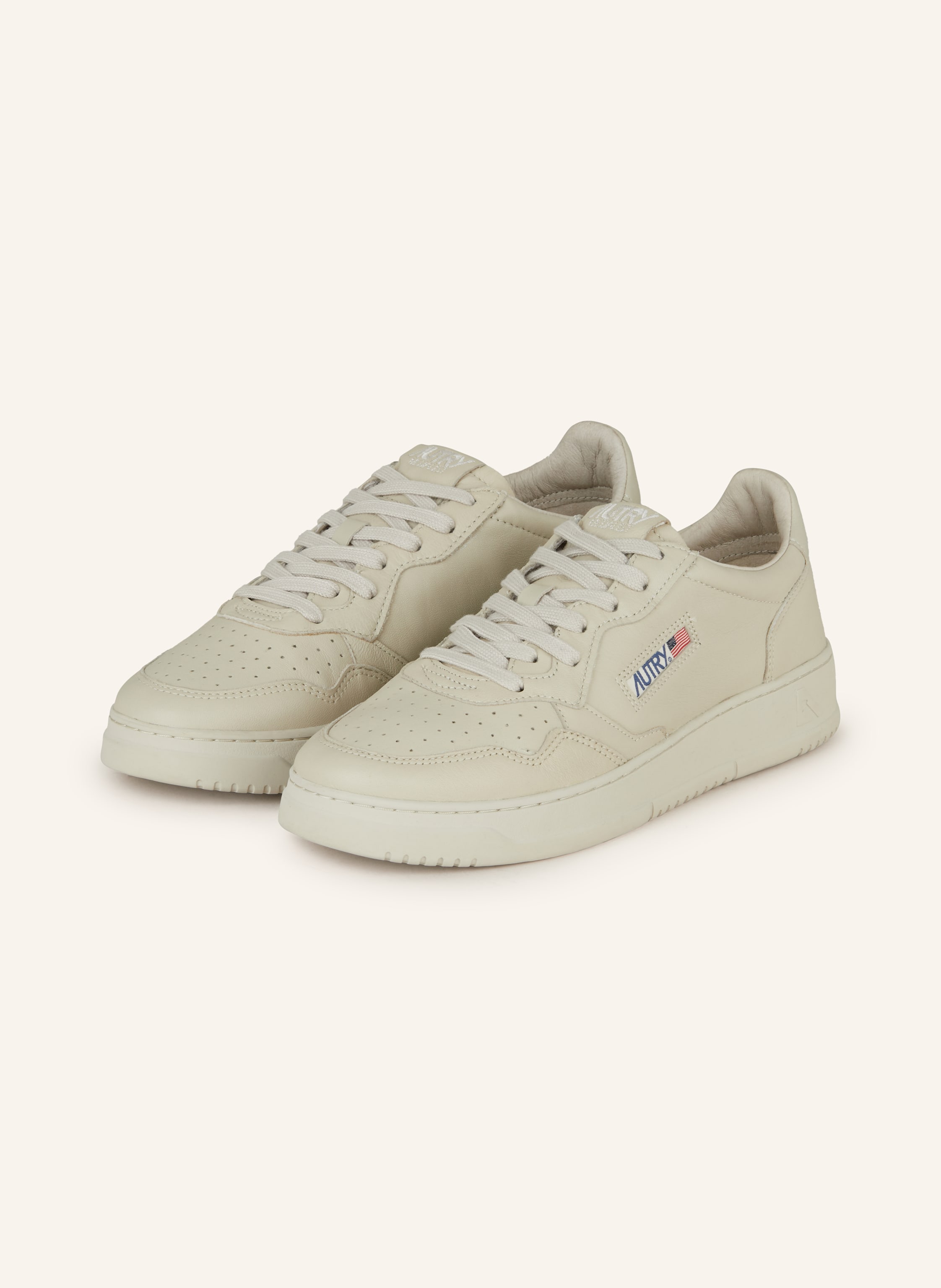 Autry Beige AUTRY Sneakers MEDALIST MONO LOW in beige