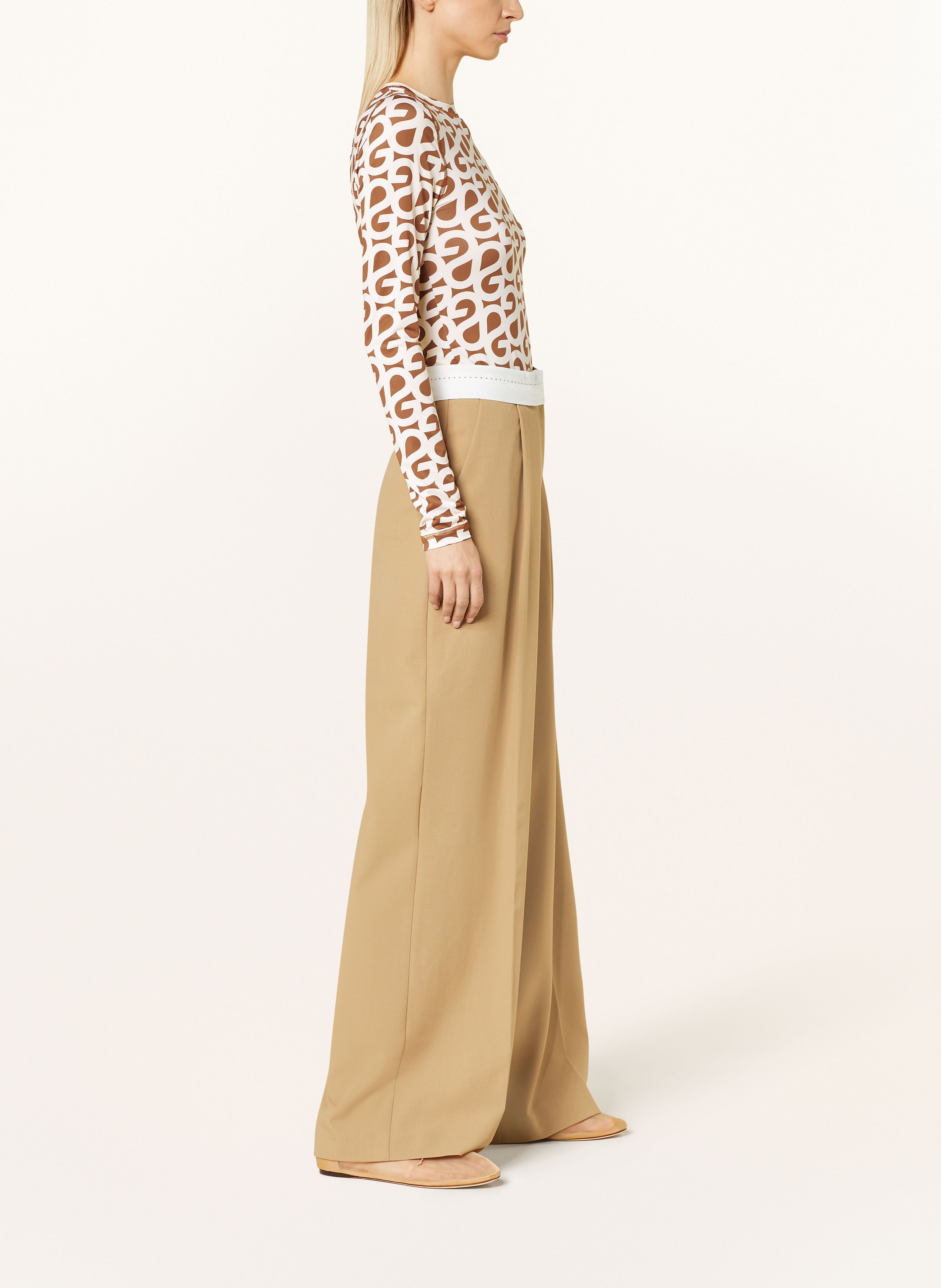 Thumbnail - Stine Goya Marlenehose Nuno beige