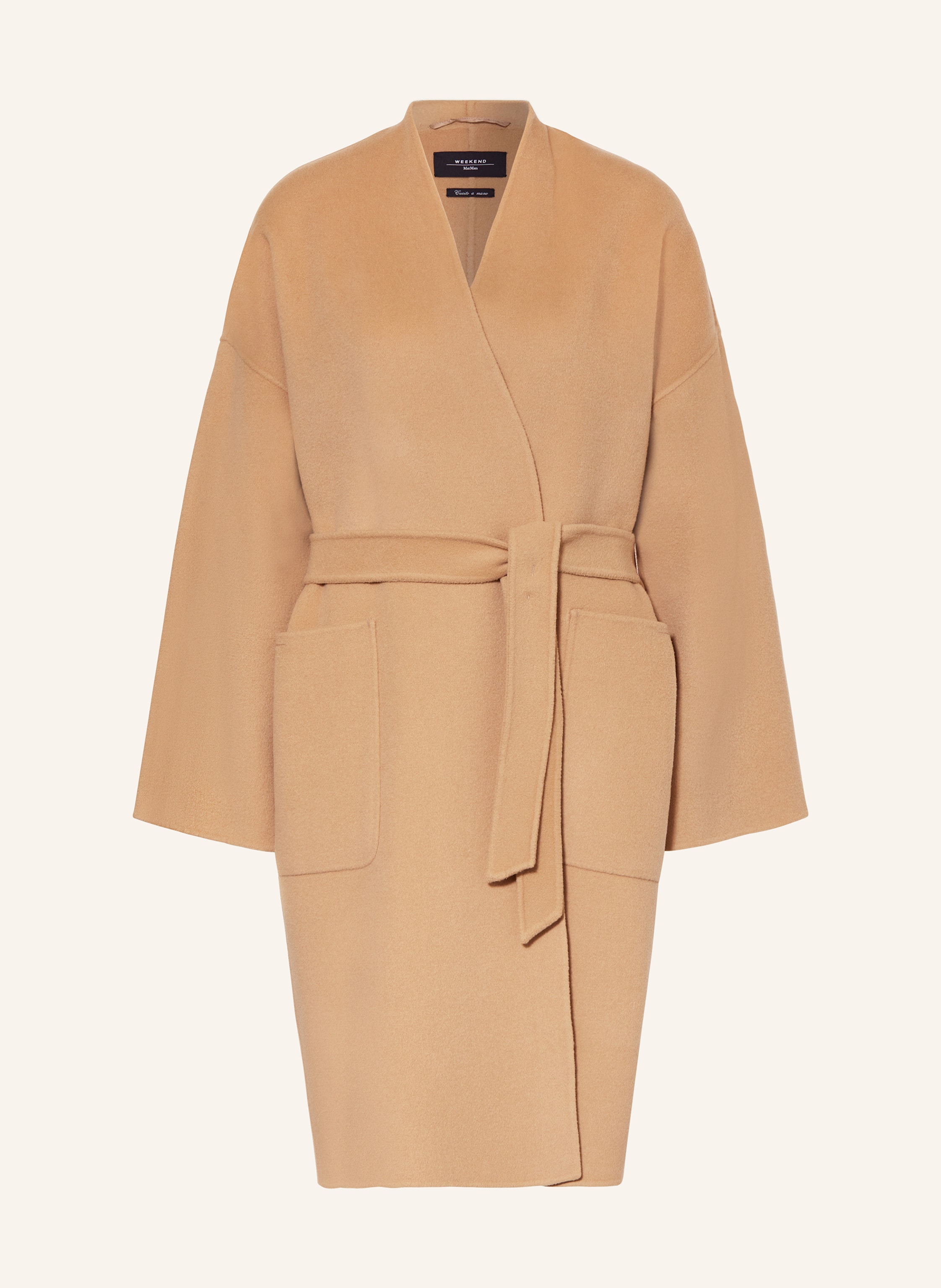 【送料&関税込】Weekend Max Mara eris Coat Weekend Max Mara - Eris wool coat Sand - The Corner