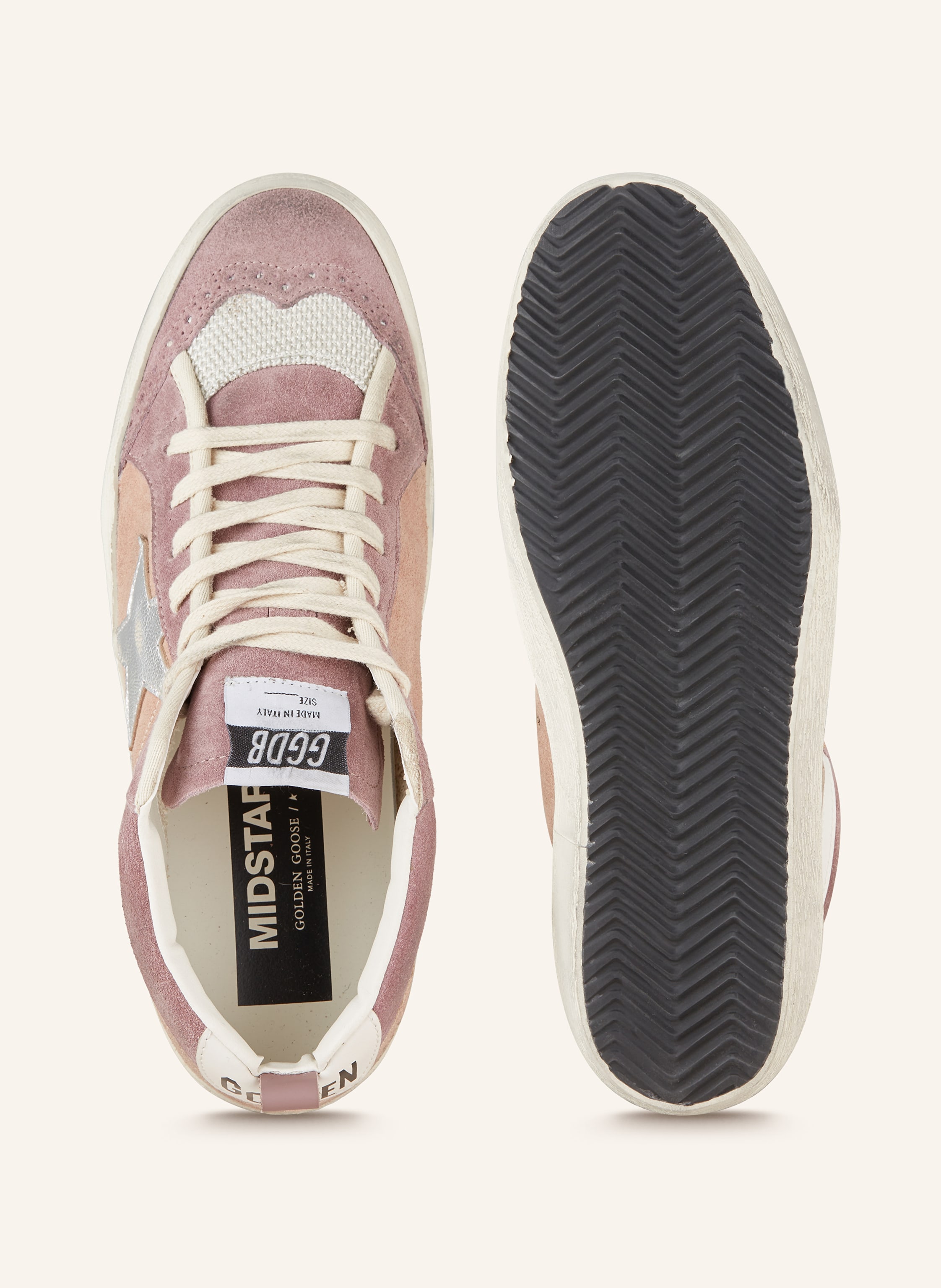 Thumbnail - Golden Goose Hightop-Sneaker Mid Star rosa