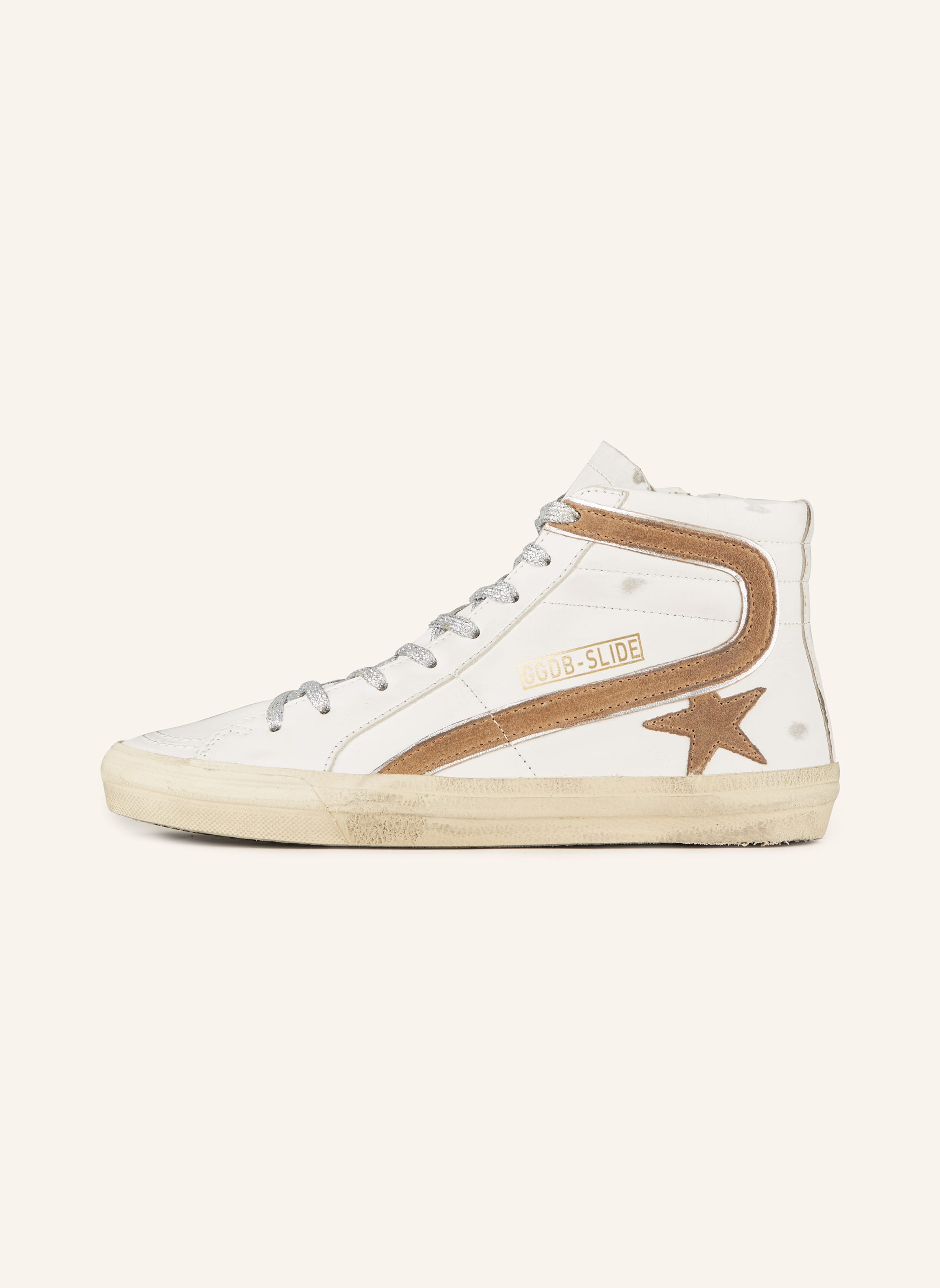 Thumbnail - Golden Goose Hightop-Sneaker Slide weiss