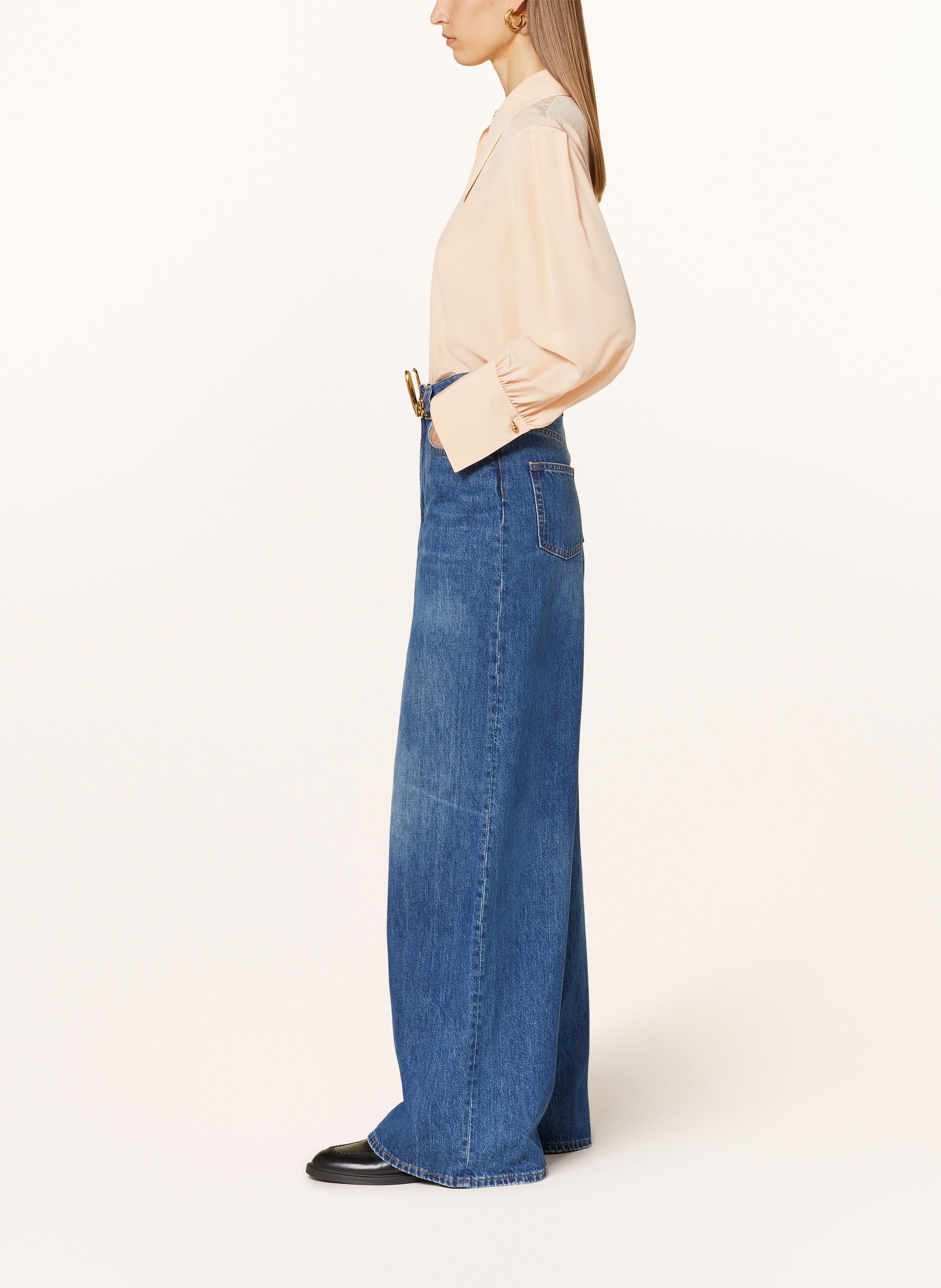 Thumbnail - Chloé Bootcut Jeans blau