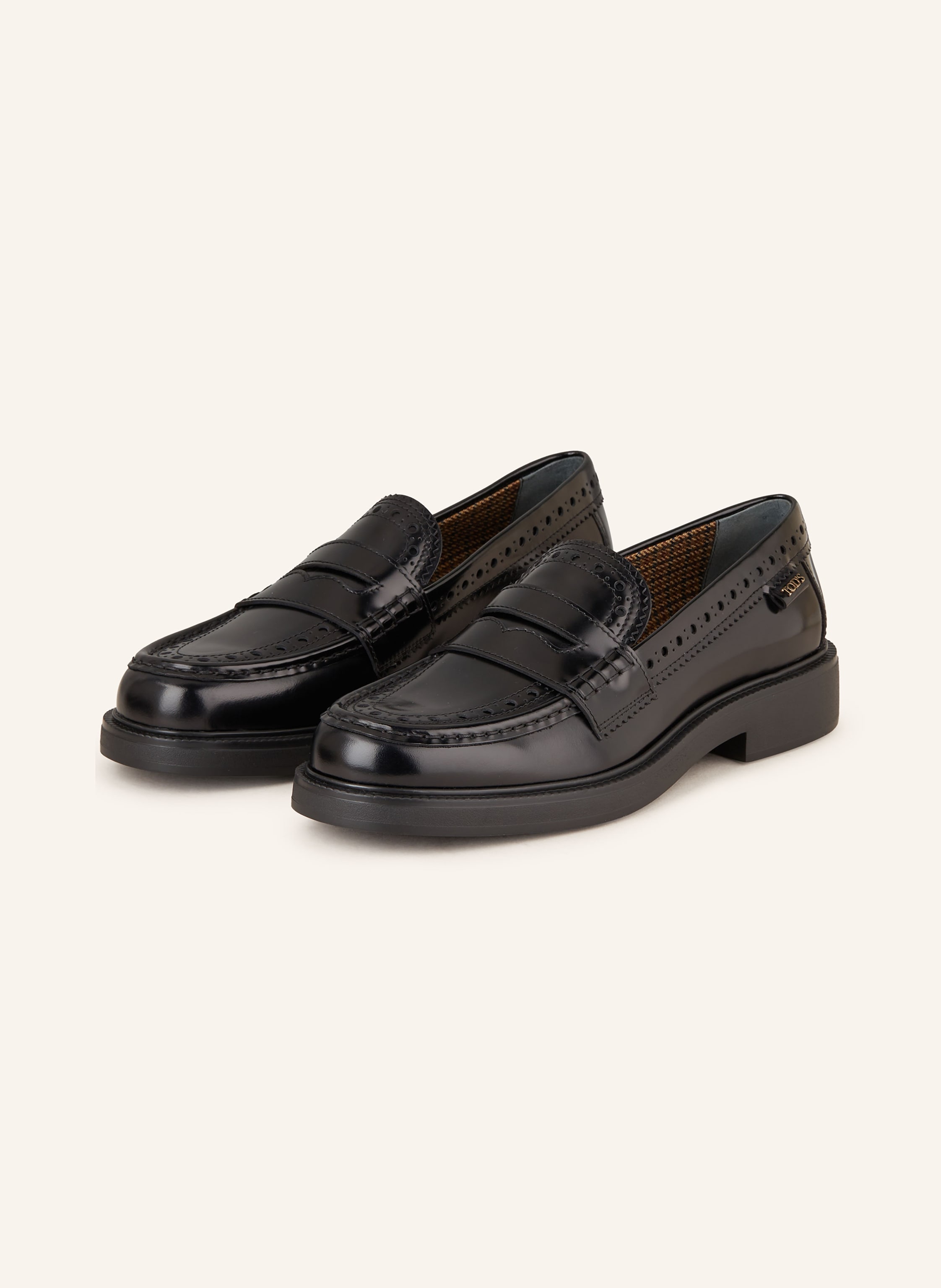 TOD S Penny loafers in black