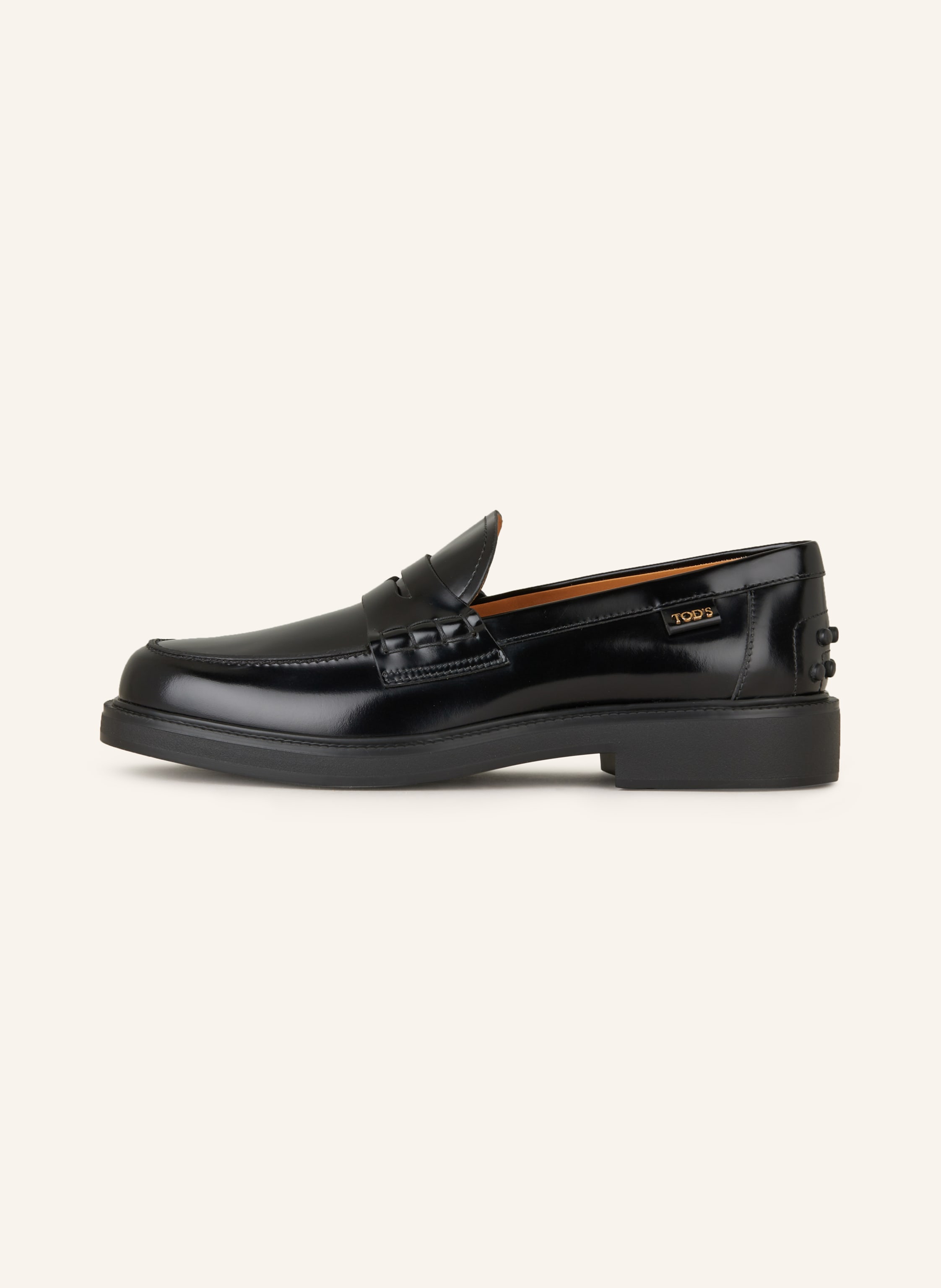 Thumbnail - Tod's Penny-Loafer Gomma schwarz