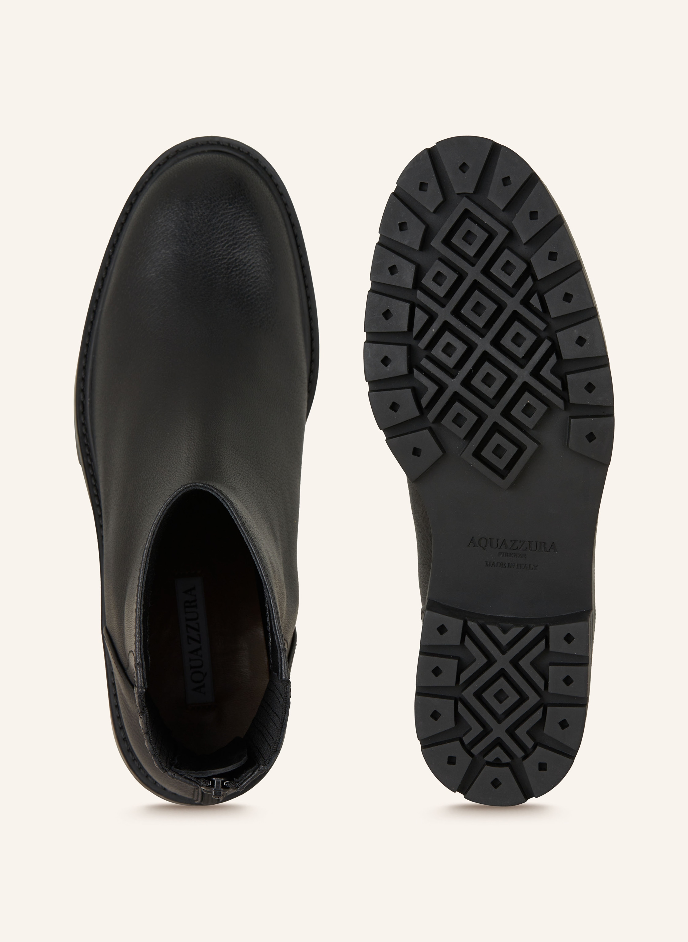 Thumbnail - Aquazzura Biker Boots Saint Honor schwarz