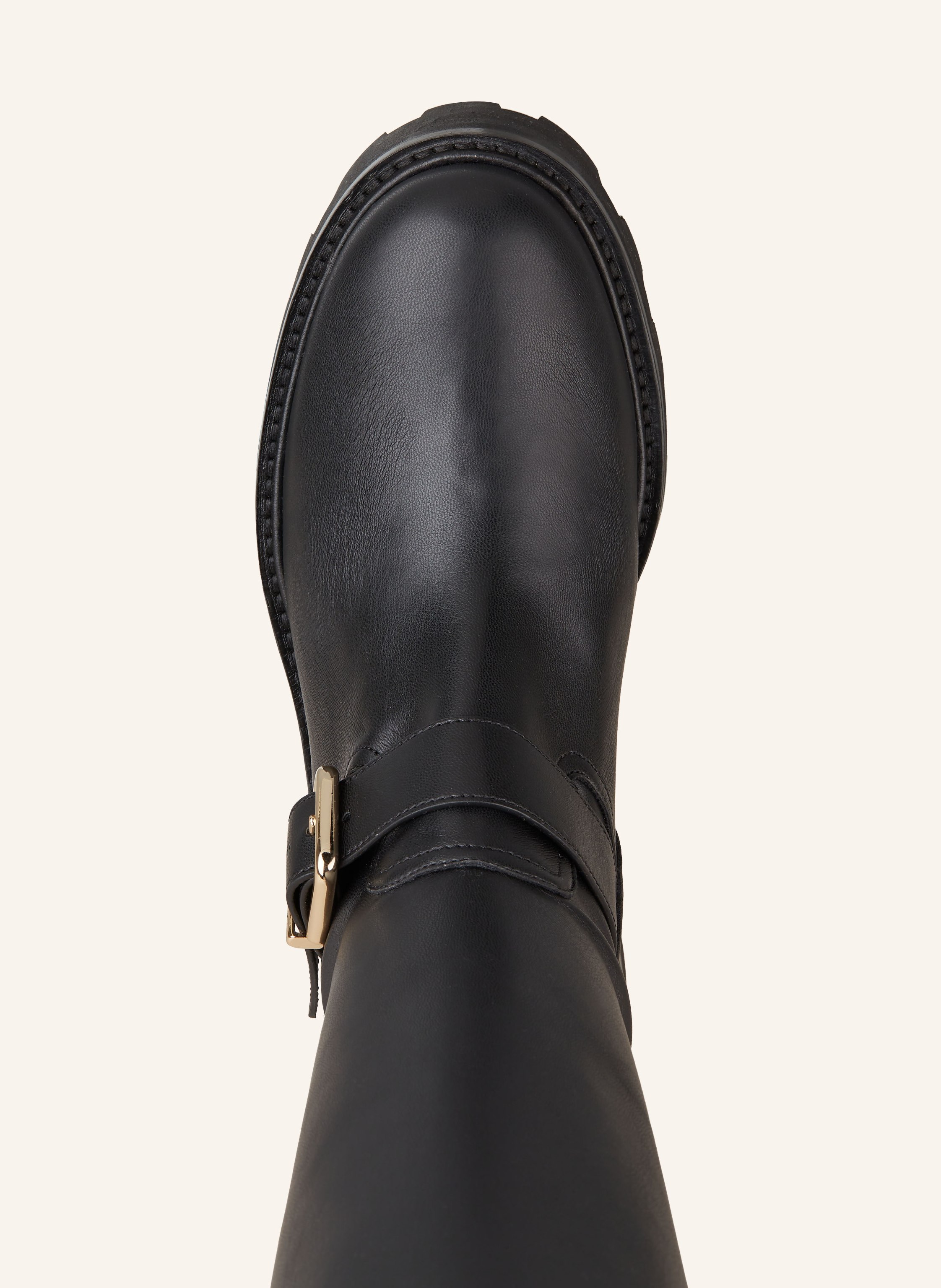 Thumbnail - Jimmy Choo Overknee-Stiefel Biker Ii schwarz