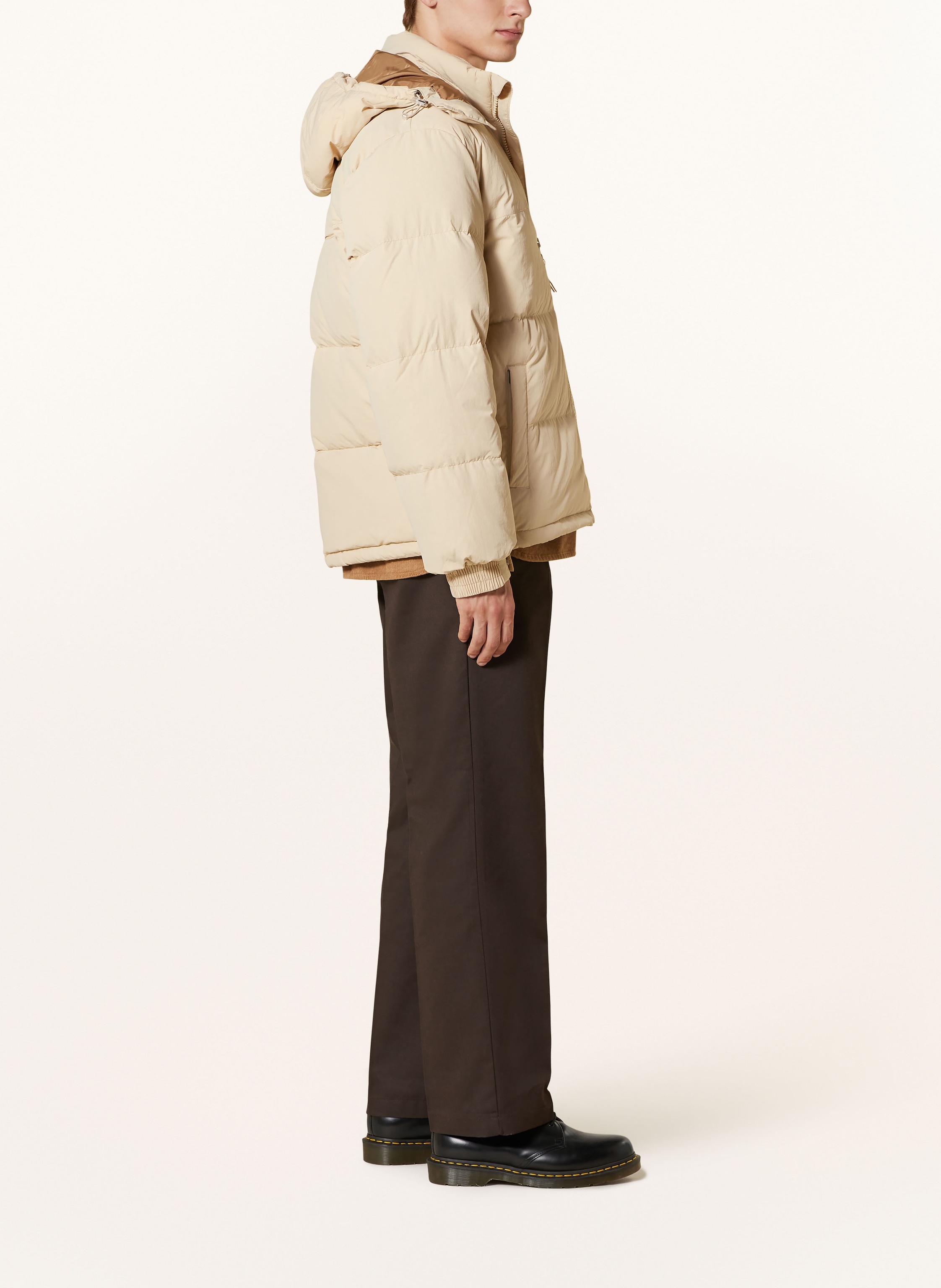 Thumbnail - Levi's® Daunenjacke Rockridge Mit Abnehmbarer Kapuze beige