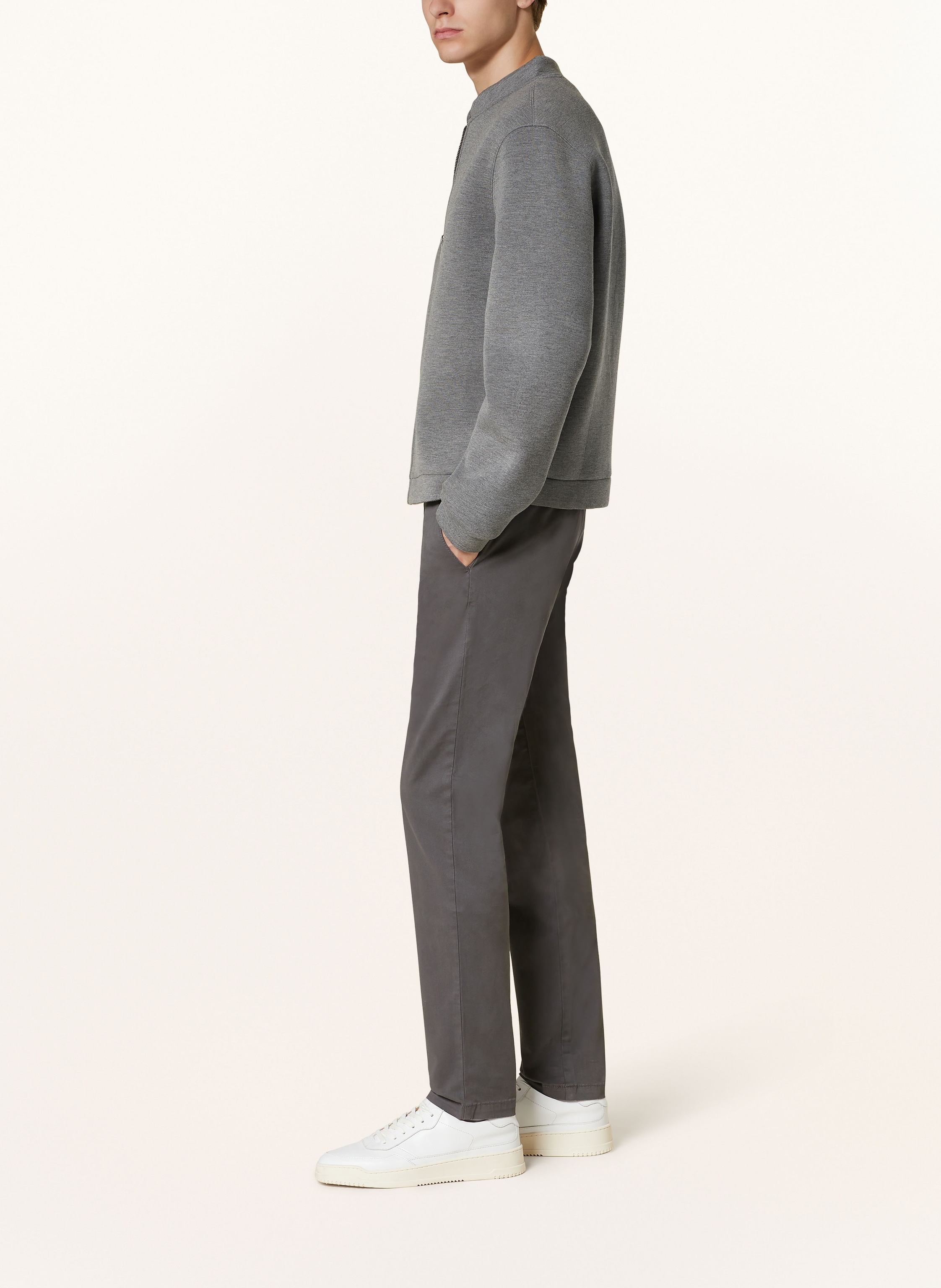 Thumbnail - Paul Chino Comfort Fit grau