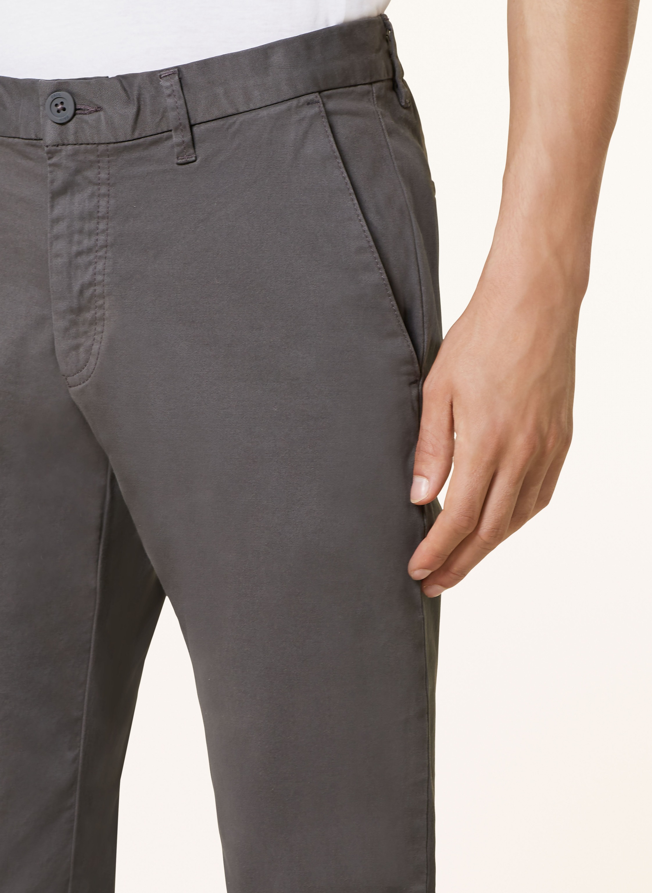 Thumbnail - Paul Chino Comfort Fit grau